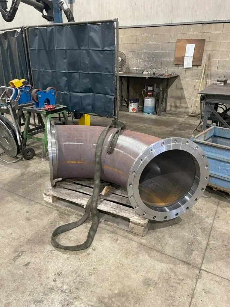 Cintrage et formage de coudes en inox 