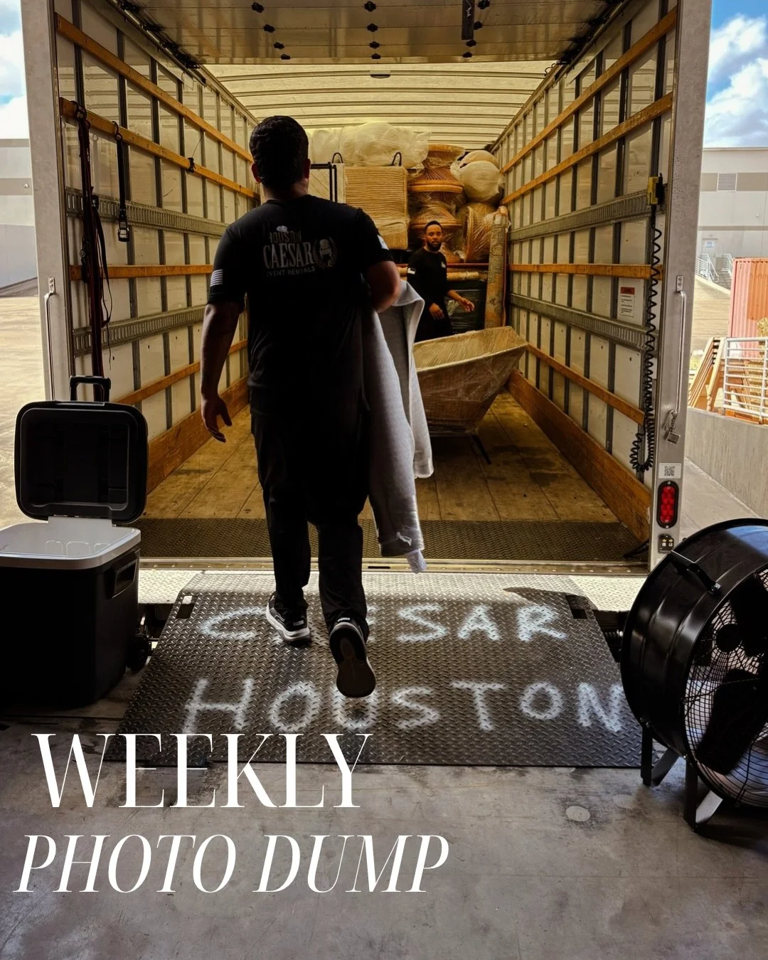 Summer has kept us BUSY. ☀️ Events across Houston, a little traveling, plenty of loading trucks, and a whole lot of event rentals going out the door.

Here&rsquo;s a little behind-the-scenes from the past few weeks at Caesar Event Rentals.

#houstone