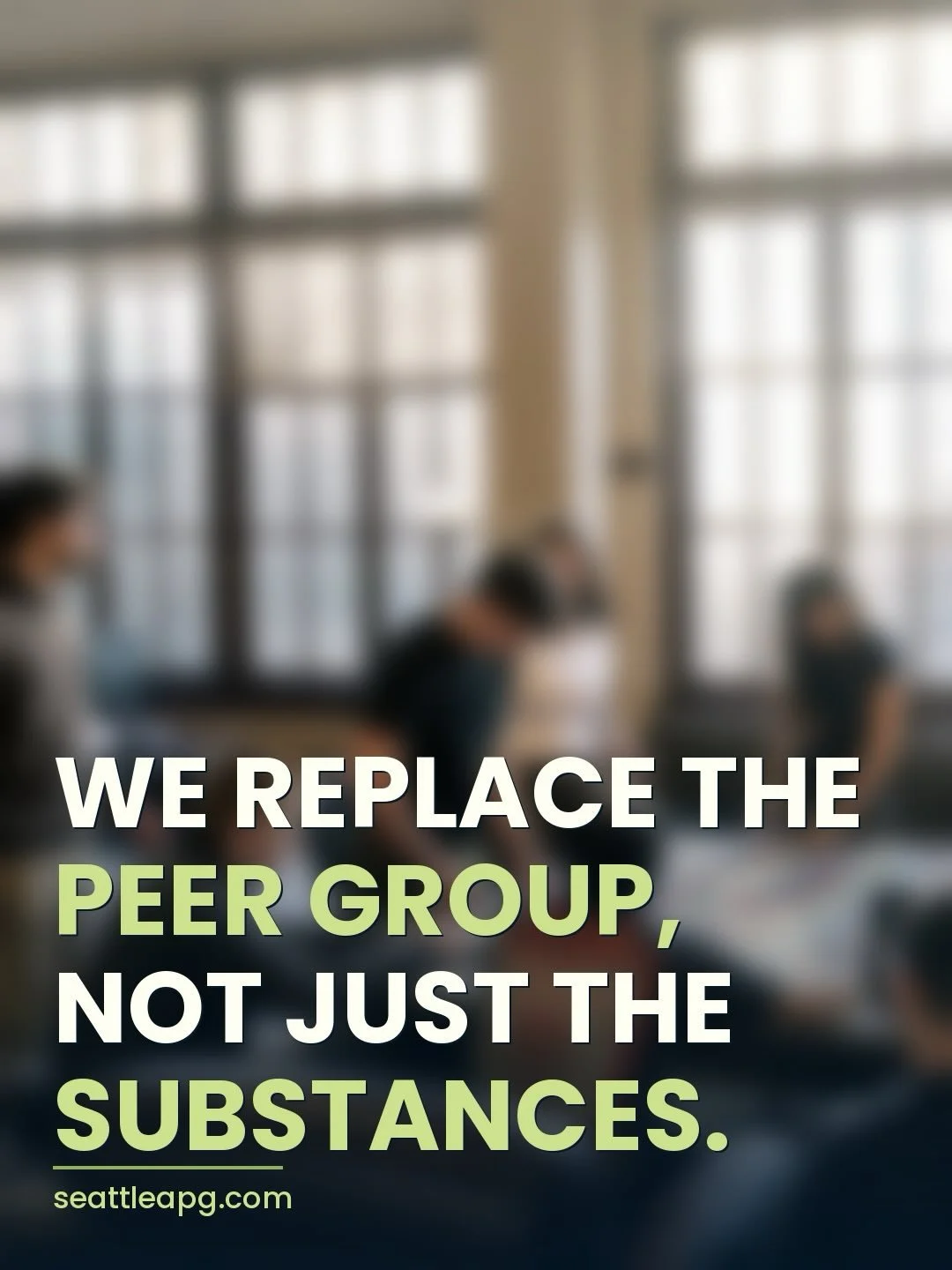 More than 90% of adults with a substance use disorder started using as teenagers.

The window to intervene is narrow. And most programs, when teens leave them, see relapse rates between 50 and 90%.

Alternative Peer Groups have achieved recovery rate