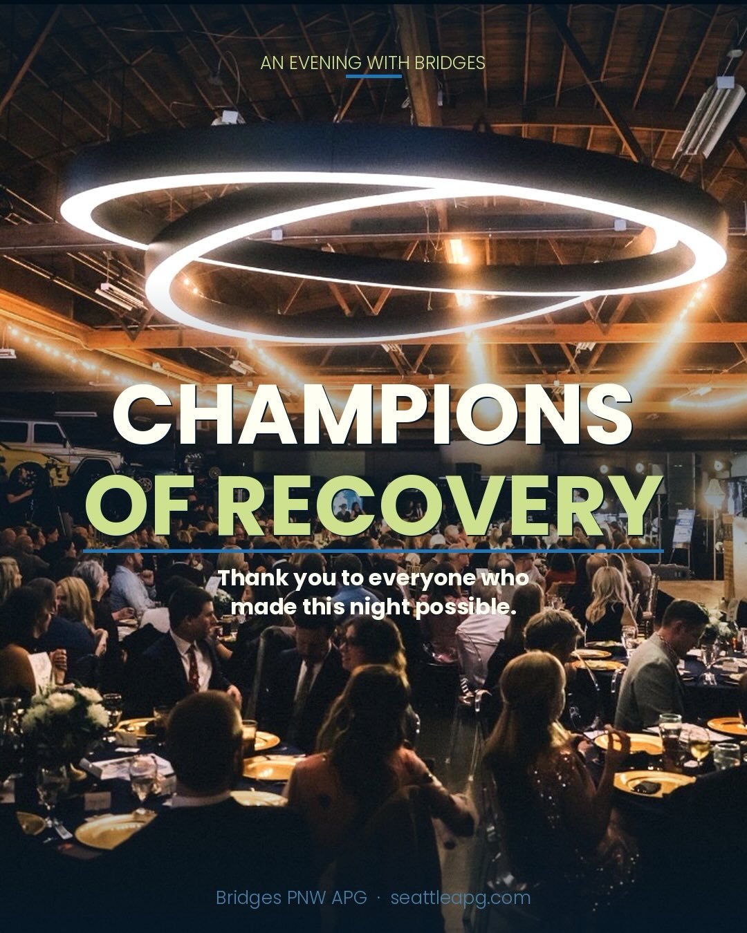 None of this happens without our Champions of Recovery. 🏆

To our Impact Partners, The Shop Car Club &amp; Matt Bell, Trouv&eacute;s Health Care Corporation, LightSmiths, and the Harris Family Foundation. Thank you for believing that young people ar