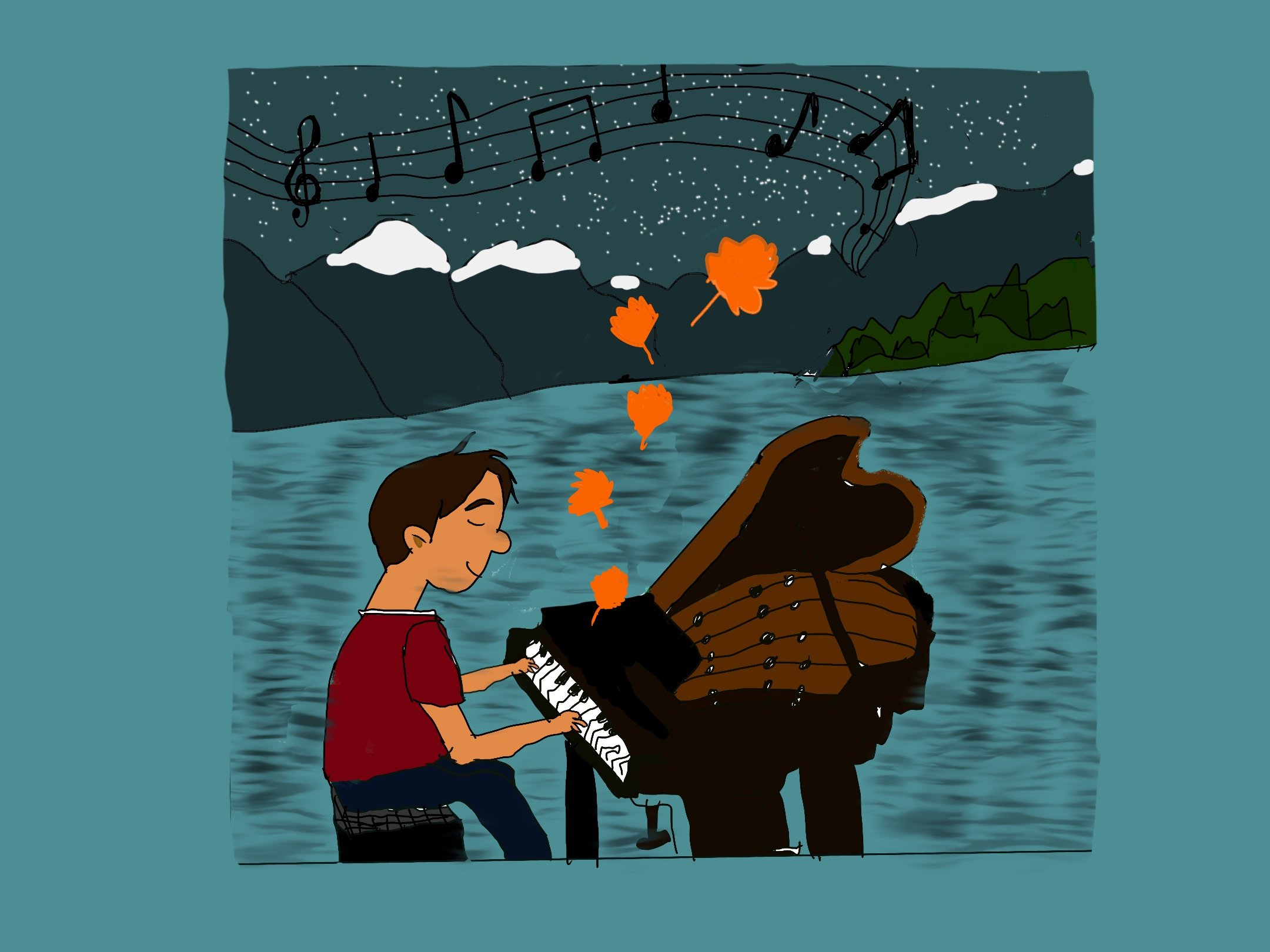 Tuan Yilmaz, Group 2 Winner (ages 10-13) - Teacher: Alessandra DiCienzo (Niagara Falls Branch)