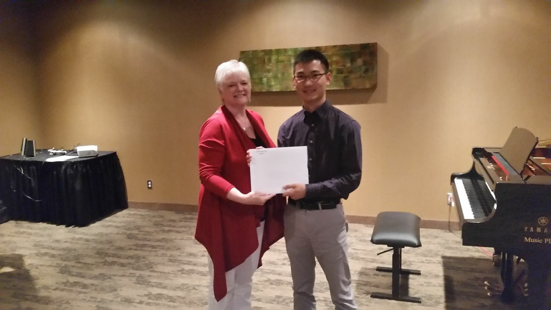 Young Artist Competition Winner, Andrew Fu