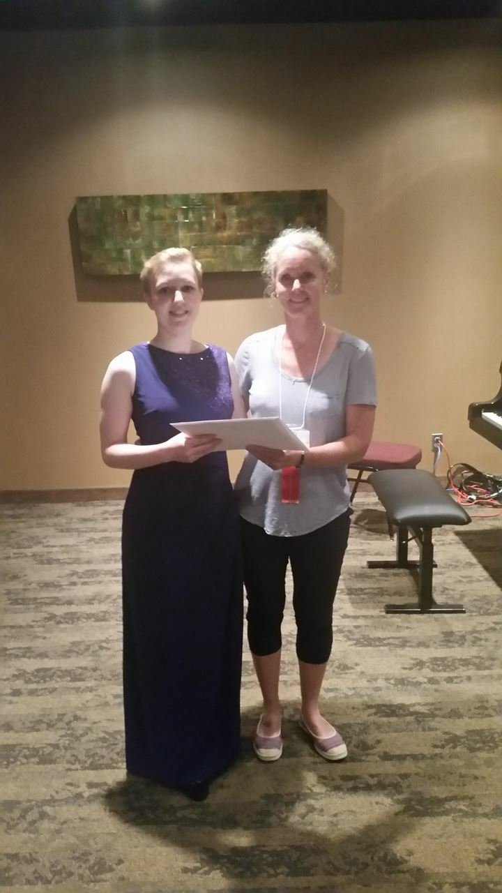 Vocal Competition Runner-Up, Alina Barnett