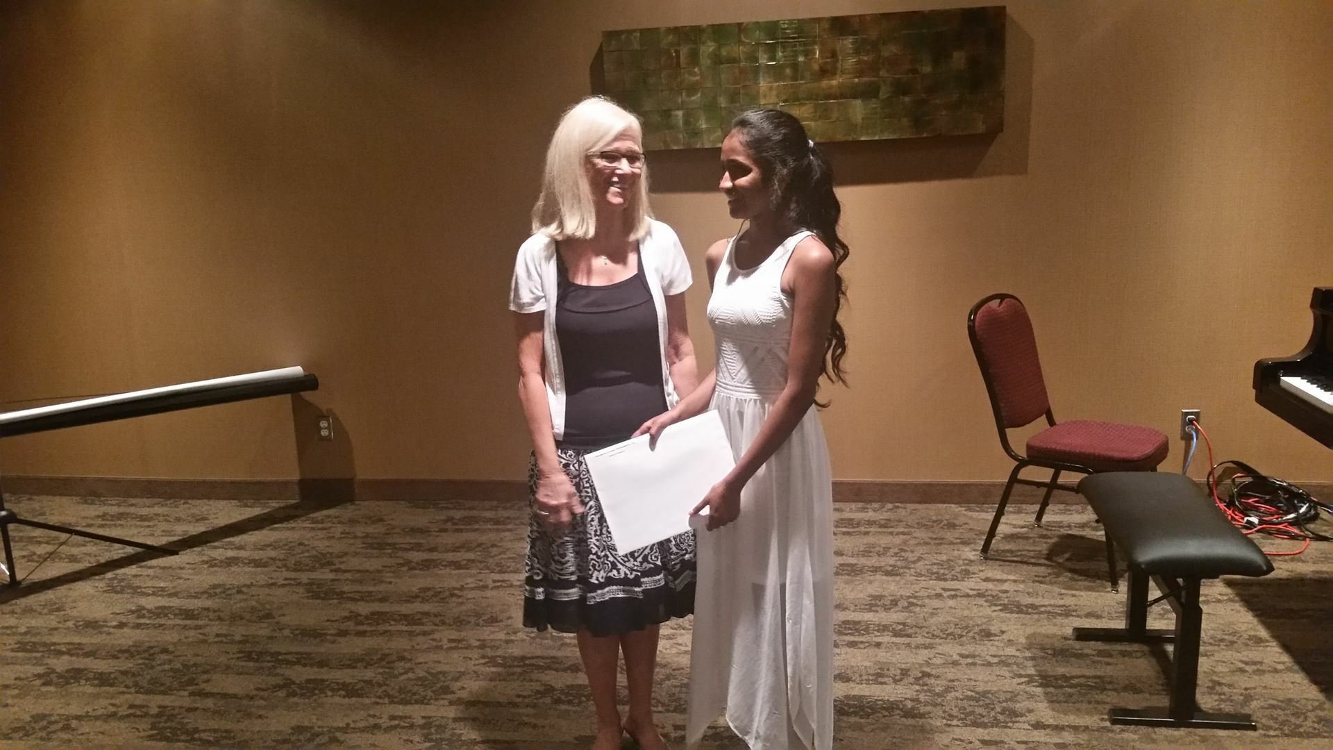 Instrumental Competition Runner-Up, Nissita Joy Francis