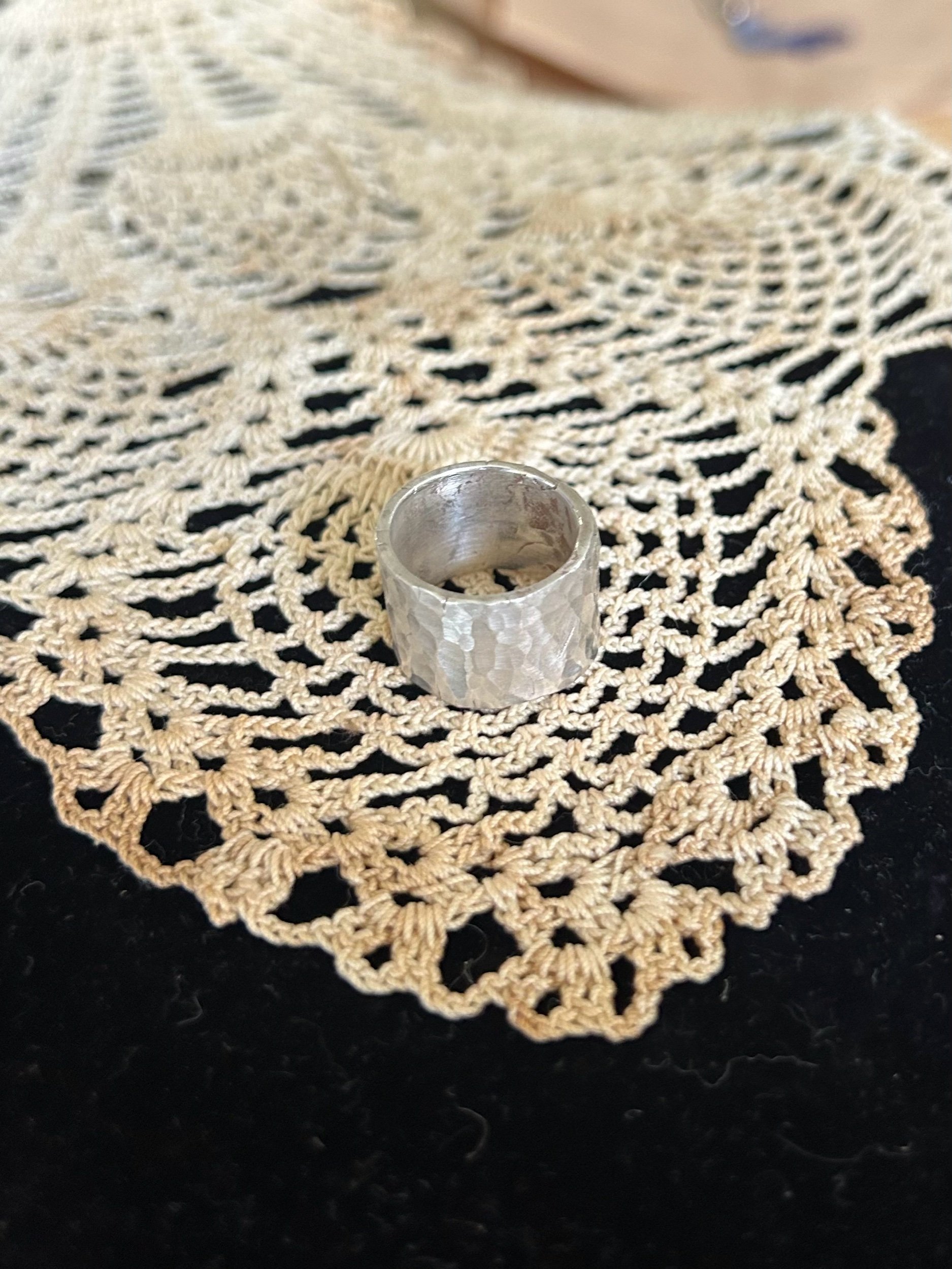 PMC3 Silver Textured Band (4)