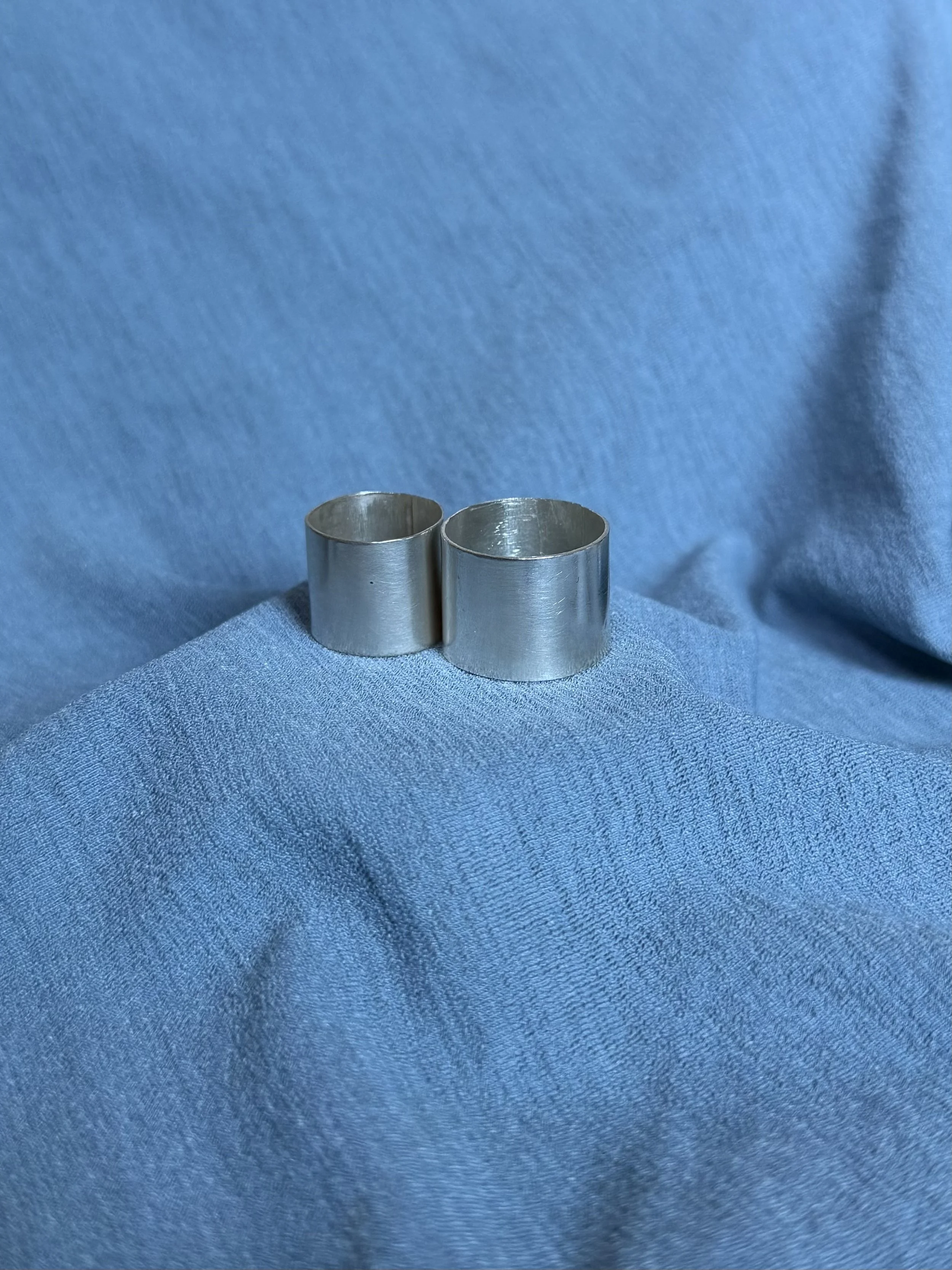 Recycled Silver XL Bands