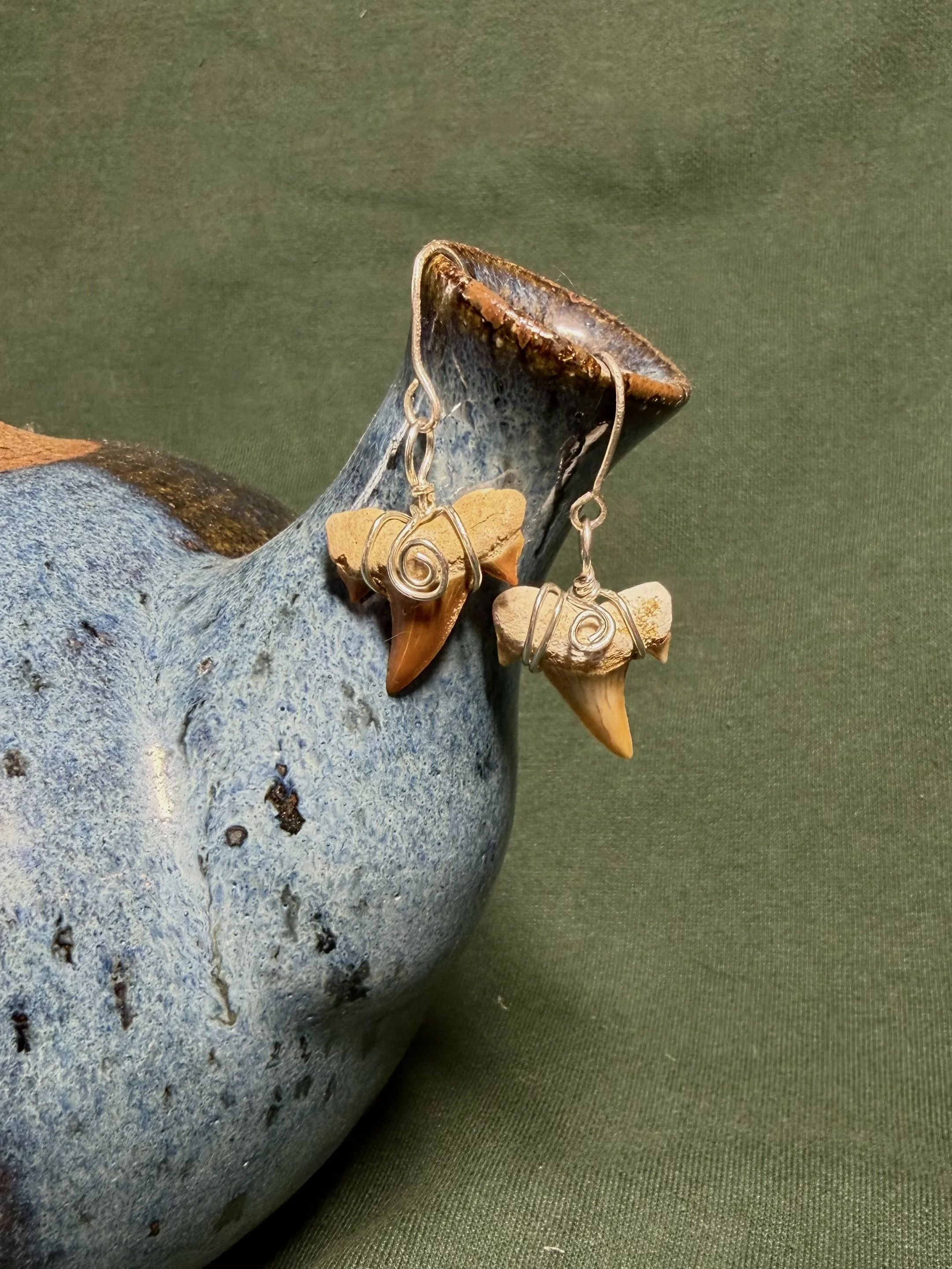 Shark Tooth Earrings