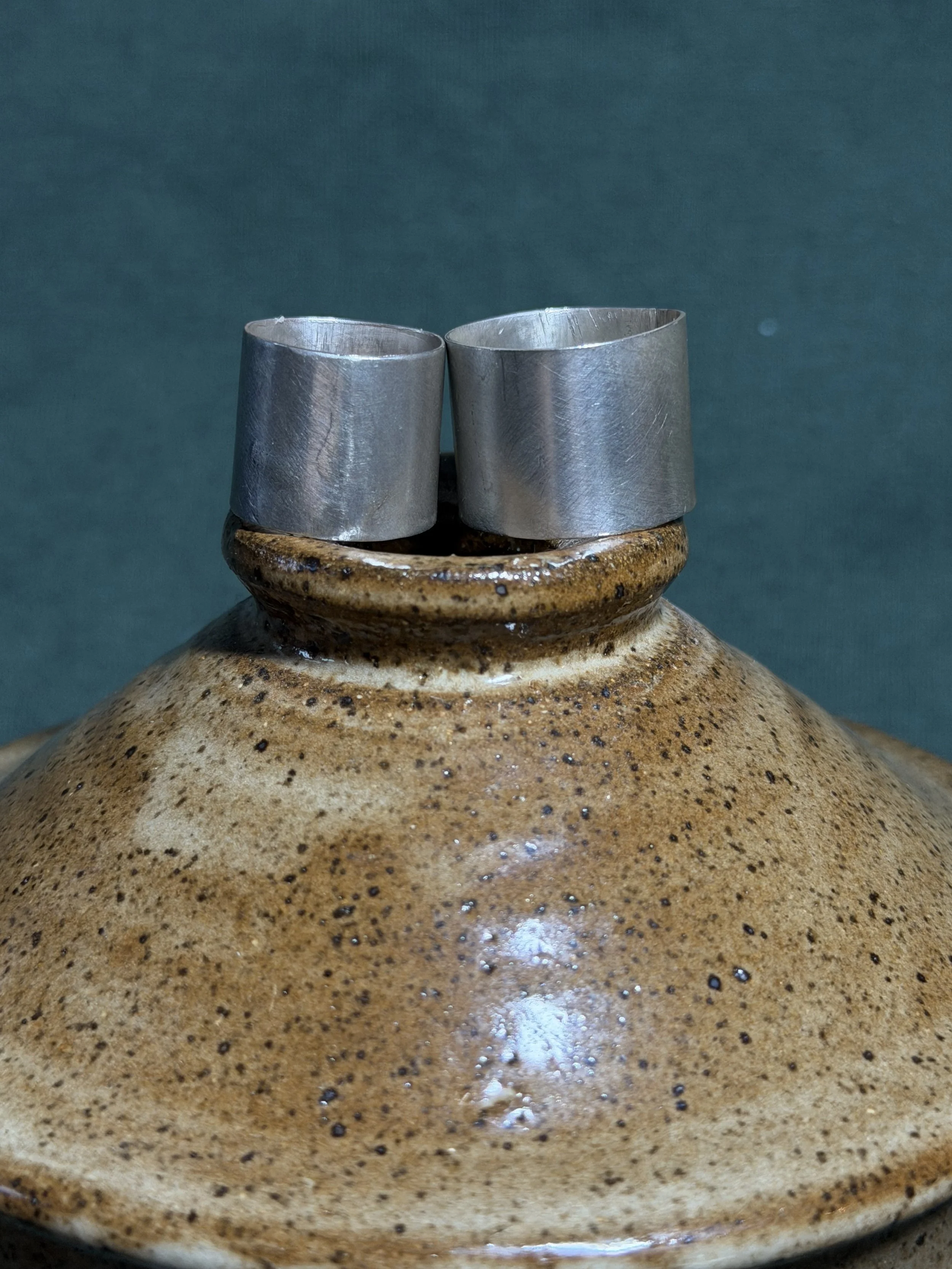 Recycled Silver XL Bands