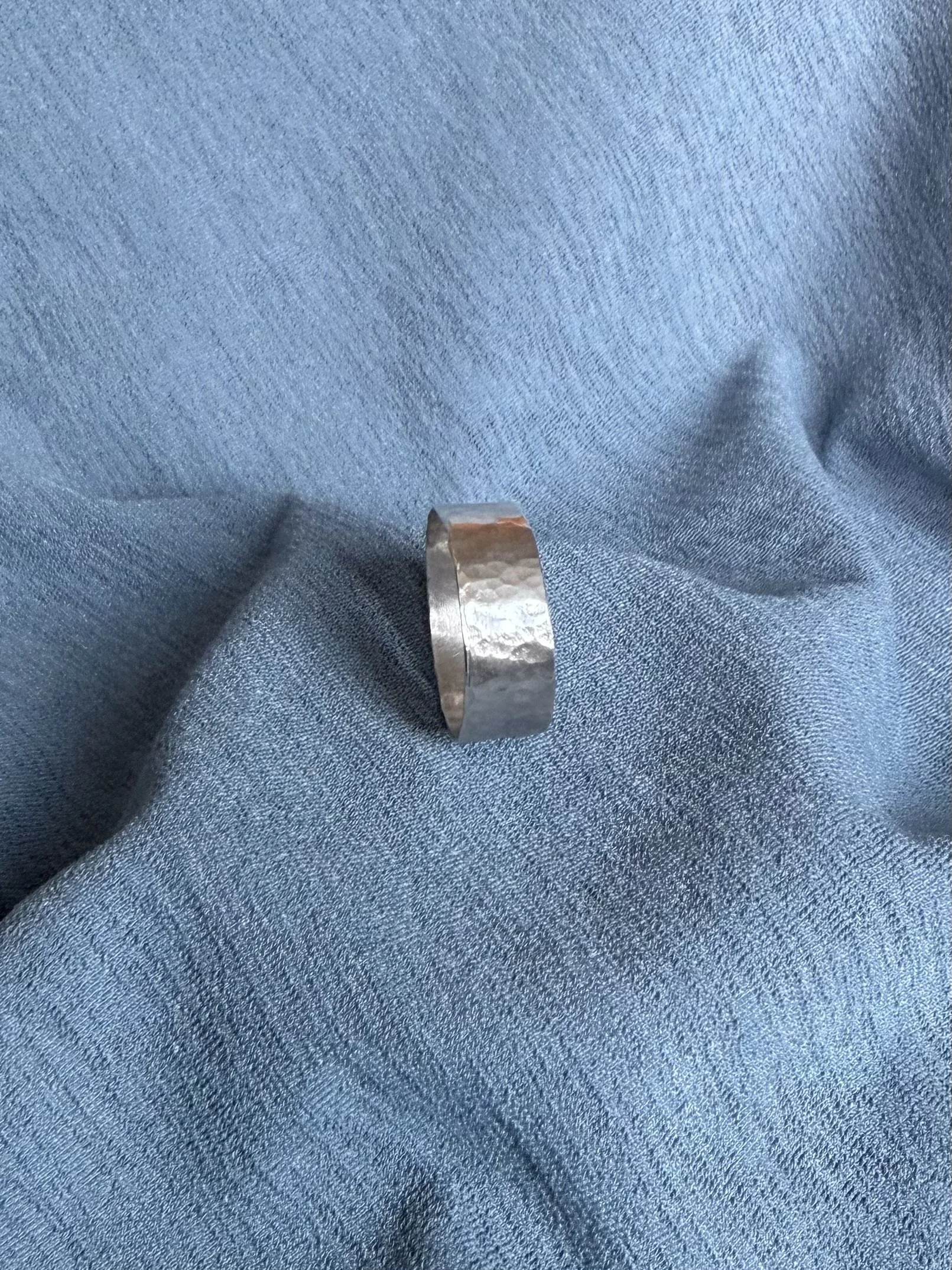 Recycled Silver Bubble Band