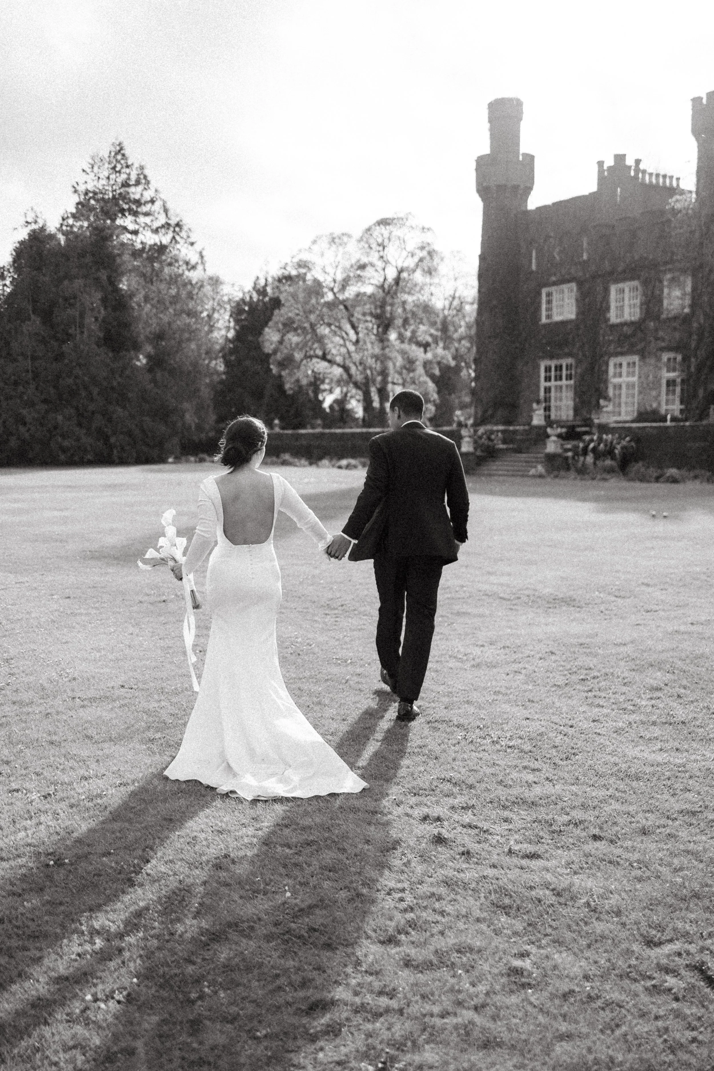 Moriah and Stephen: Luttrellstown Castle: A Love Story in the Rain