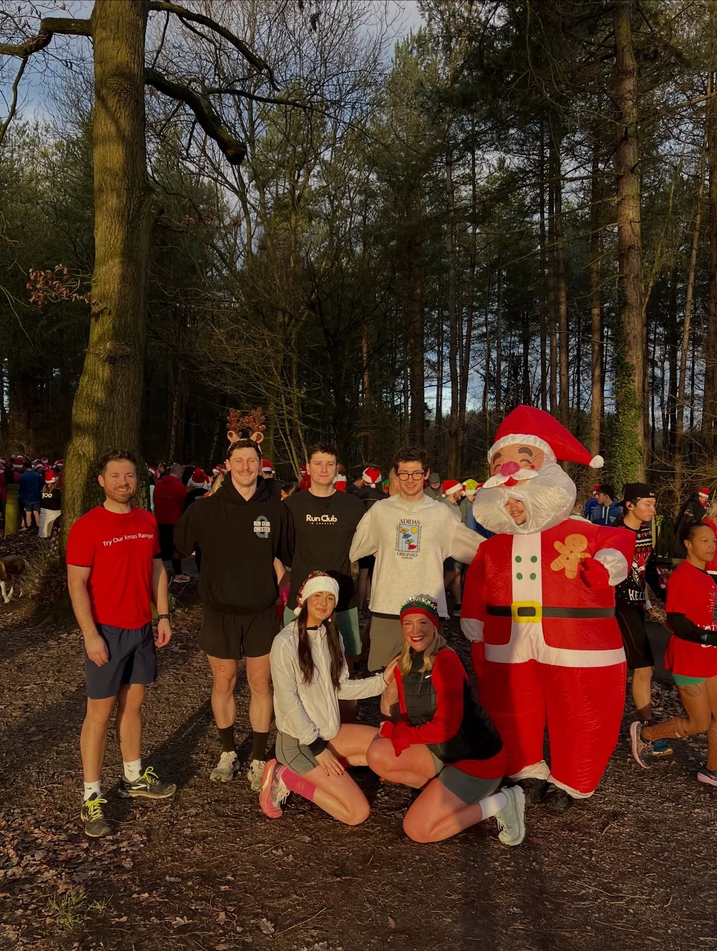 Happy Christmas from RCIC 🥰

3rd Christmas parkrun with our run club &amp; our 10th year into parkrun (!!) 

Nothing beats running around a forest bumping into all your friendly faces along the way, we are so grateful to have such a good group of pe