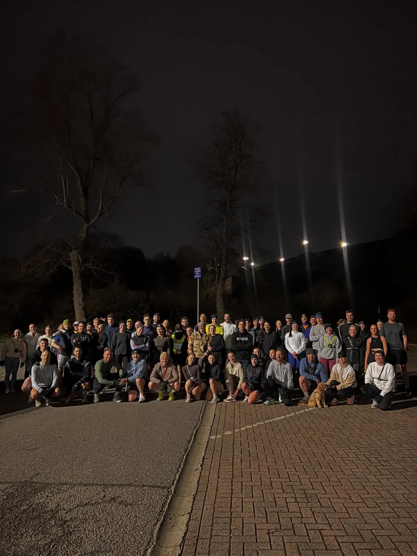 200th RCIC 🥳🩷

Consistency is a crazy thing 

A classic Thursday night route in the freezing cold wind with our gang, wouldn&rsquo;t wanna be anywhere else, with anyone else. 

Thank you for turning up each week, our lives wouldn&rsquo;t be the sam