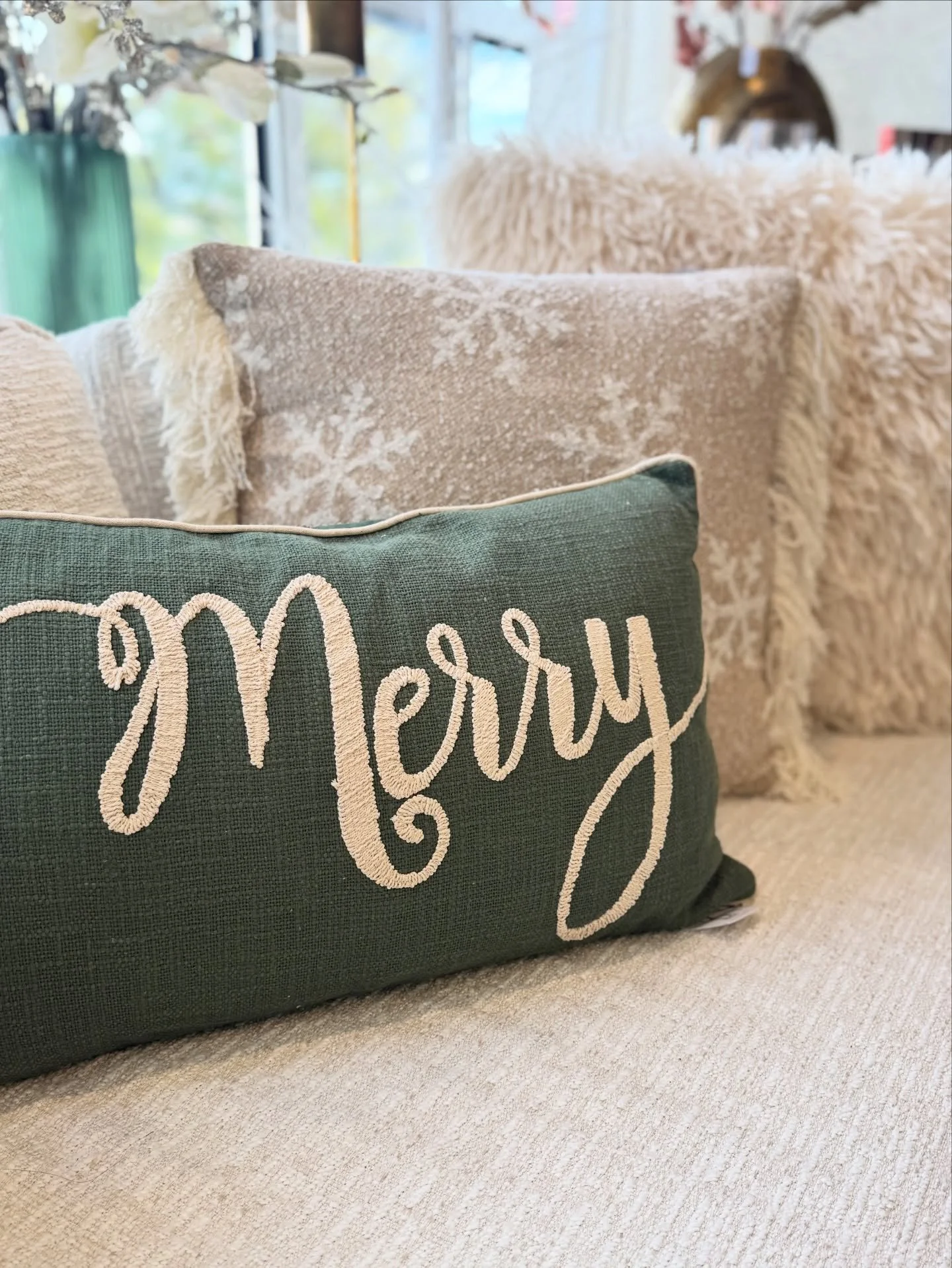 Today all throw pillows are 25% OFF! Is your sofa waiting for its glow-up? It&rsquo;s the perfect time to refresh your space. Swap out your throw pillows seasonally for an instant holiday upgrade without the effort! Cozy, cute, and gift-able too! Sho