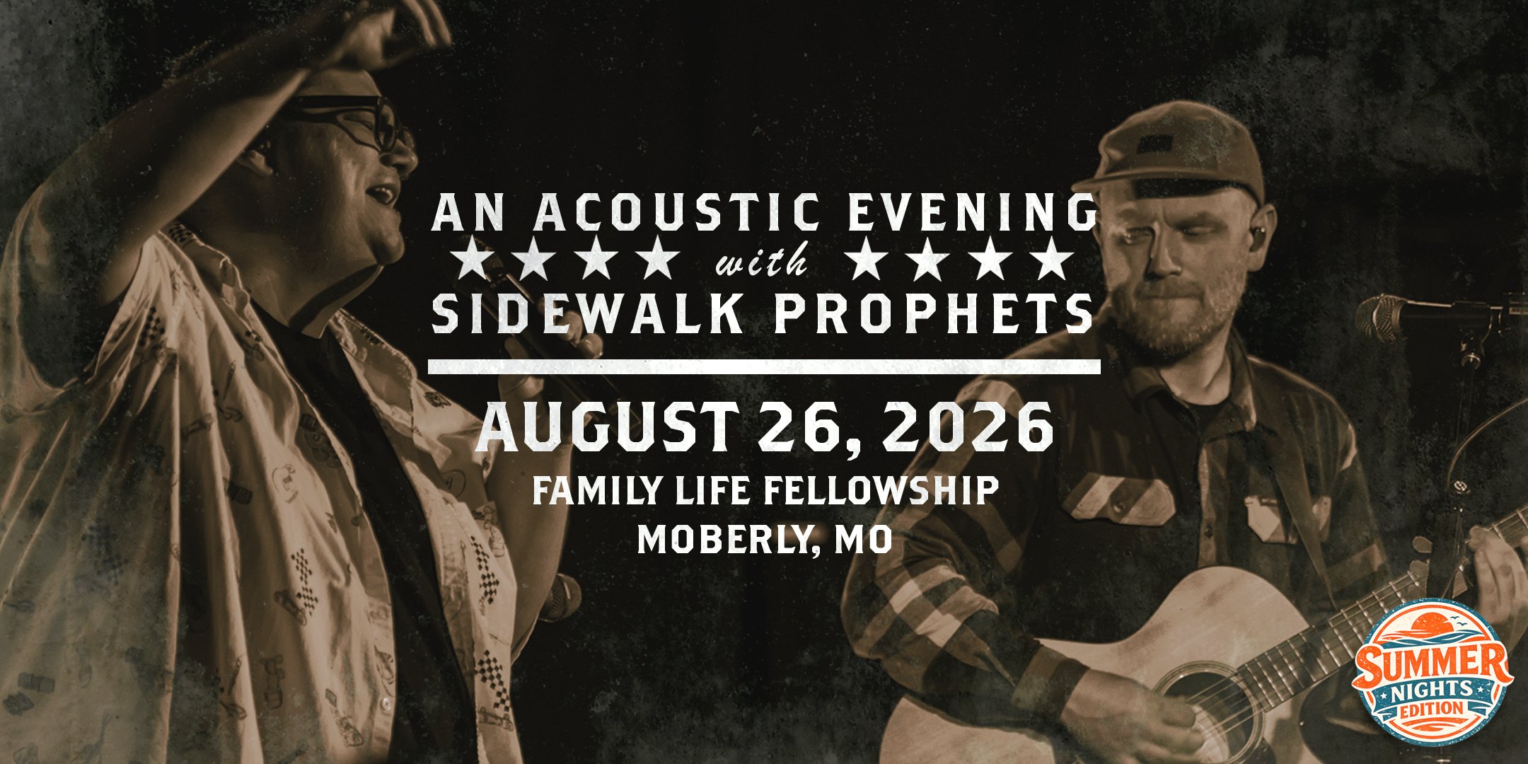 Sidewalk Prophets Concert