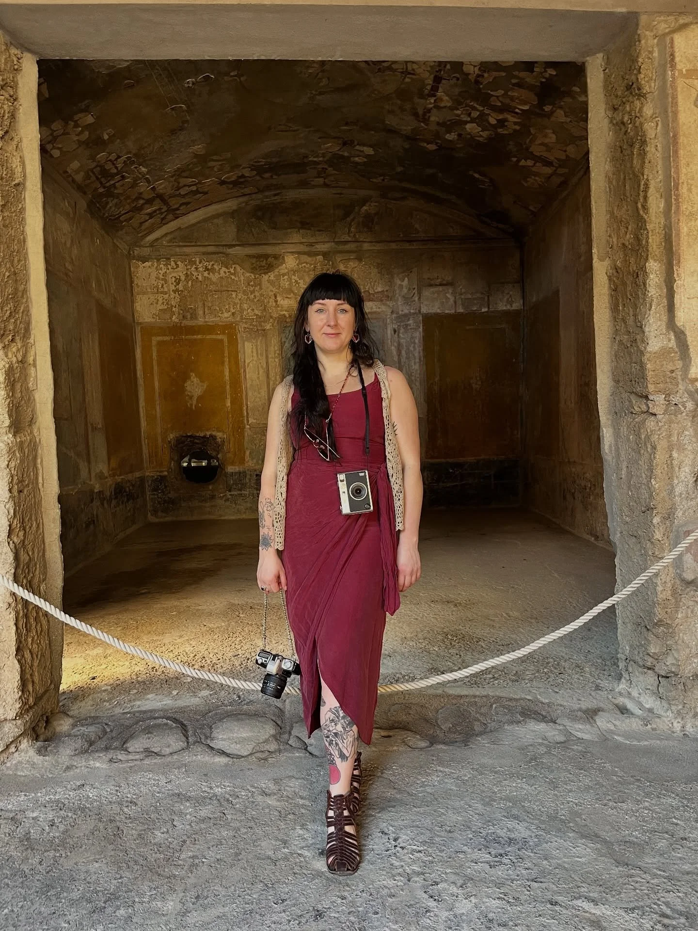 The ancient- but first&hellip;.There will be no new moon asyrology video or weekly tarot forcast this week as im a little burnt out from my holiday to italy! 
~
Visisting Pompeii was a profound experience it felt whole recognisable and present. But i