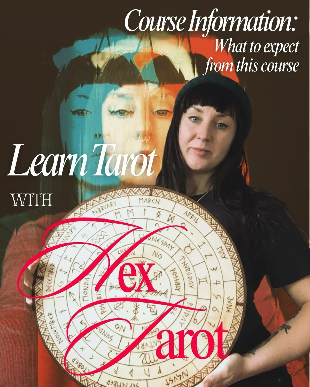 I have been working so hard on this course! Its the first time I&rsquo;ve felt like I have been able to achieve the high quality I wanted to offer you. After 15 years working with the tarot and another 10yrs learning as a teenager it felt like the ri
