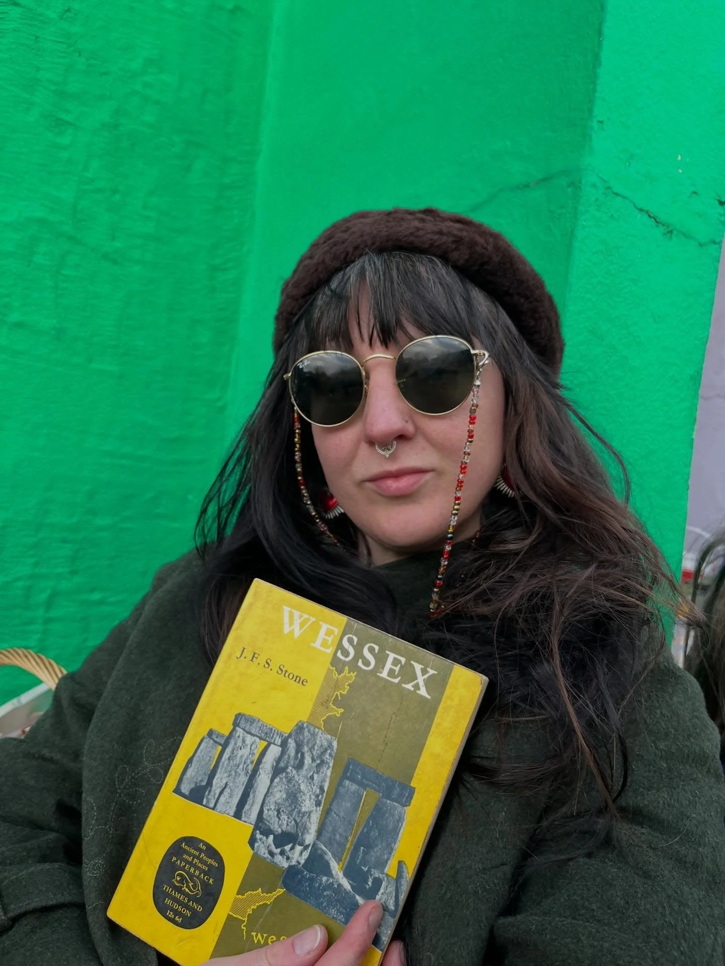 Well its winter again! I love the Tolkien map of middle earth?&hellip;i mean Wessex! Is there anything more satisfying than warm clothes and a secondhand book haul? 
~
Check stories for my other finds-also i thought i was smiling in this picture 😐 
