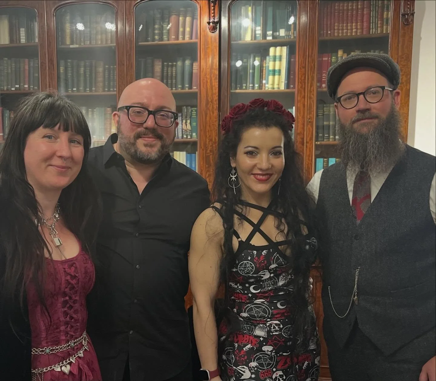 I had the pleasure of attending an excellent event with a small number of guests. Lectures surrounded bringing the gap and integrating academia and study with practice and experience within the occult and esoteric world.
~
It was fascinating to liste