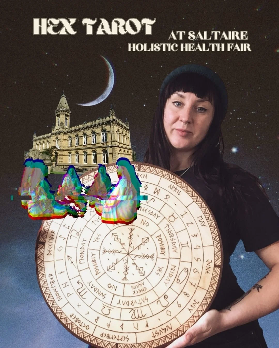 Hi folks, I&rsquo;ll have a stall and be running a talk and a workshop at my favourite wellness and Holistic Fare @saltaireholistichealthfair. 
&bull;I will be reading Tarot palms and Astrology on my stall.
&bull;My talk will be on Venus in astrology