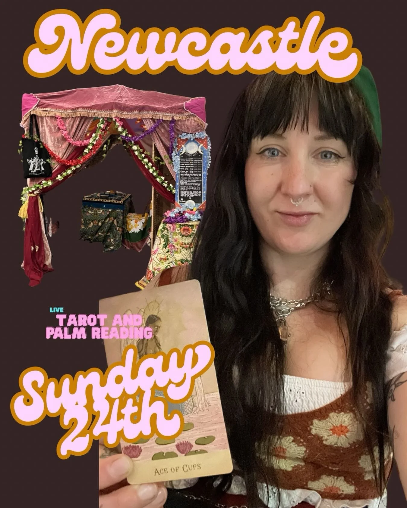 I will be live @ ventura motors arena in Newcastle, this Sunday. Offering readings for the all the lovely local folks. See you there&hellip;..
#tarotreader #tarotpro #palmreader #palmistry #ᴇxᴘʟᴏʀᴇᴘᴀɢᴇ
