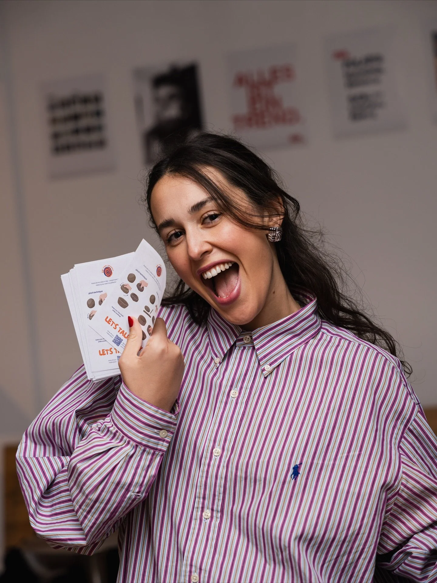 just a happy gigi doing what she loves🌀🌀