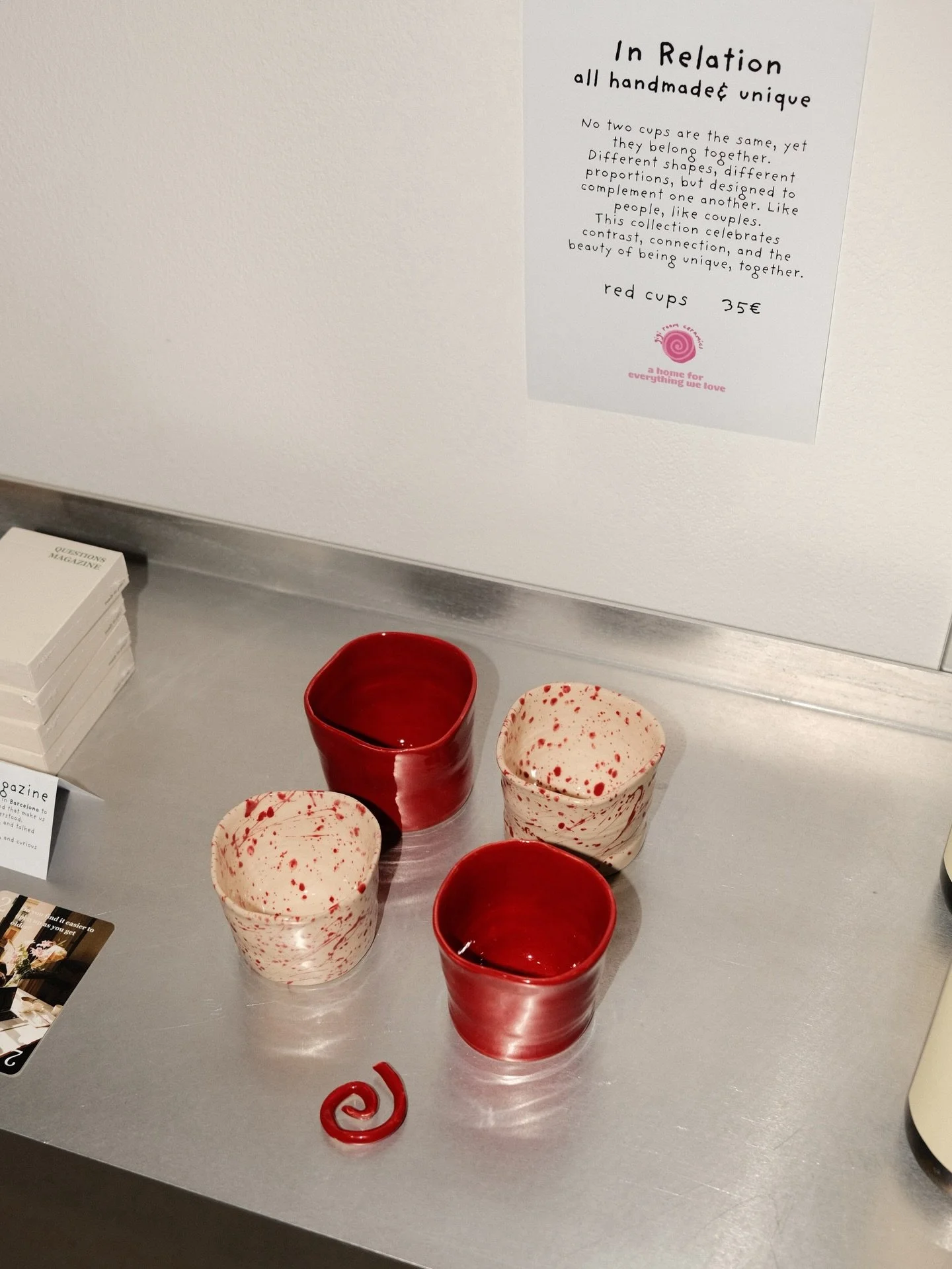 this week in gigi room🌀👉🏻👈🏻🫂 
opening our @ahomeforeverythingwelove pop-up with @cameralenns, founders talk with @manageandmore selling some of my ceramics made with so much love, hosting more clay experiences and actually reaching 90events🥹 s