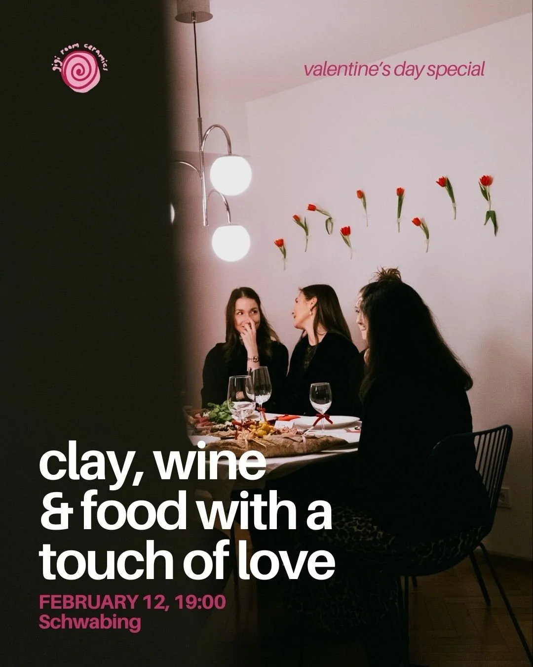 SOLD OUT valentine&rsquo;s day special experience is back again this yearrrrr💞

celebrate love in all its forms at our clay, wine &amp; love evening!! shape something meaningful with your hands, share a glass (or two) of wine, enjoy delicious food m