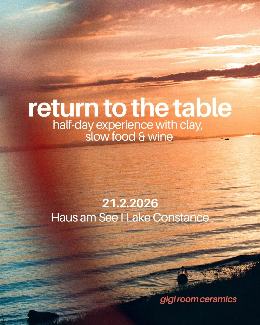 we&rsquo;re gathering at @hotel_hausamsee right by lake constance in nonnenhorn for an afternoon experience of slow food, clay, wine, and time together!!

we begin at the table, sharing a relaxed meal, getting to know each other, arriving slowly. the