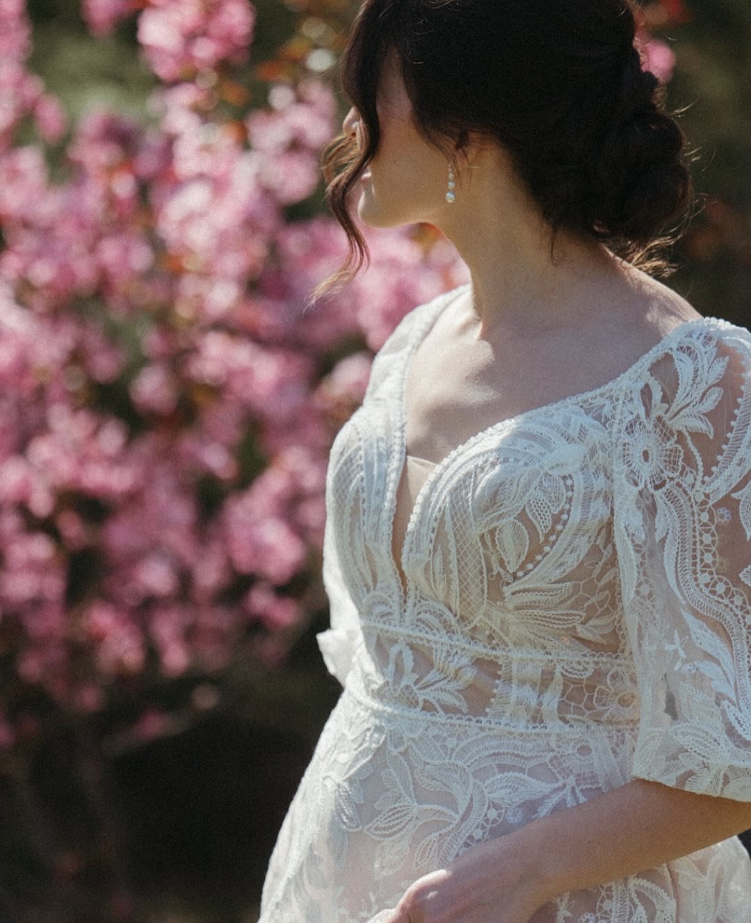 A few blossoming frames from Kailey + Cody&rsquo;s spring stunner.