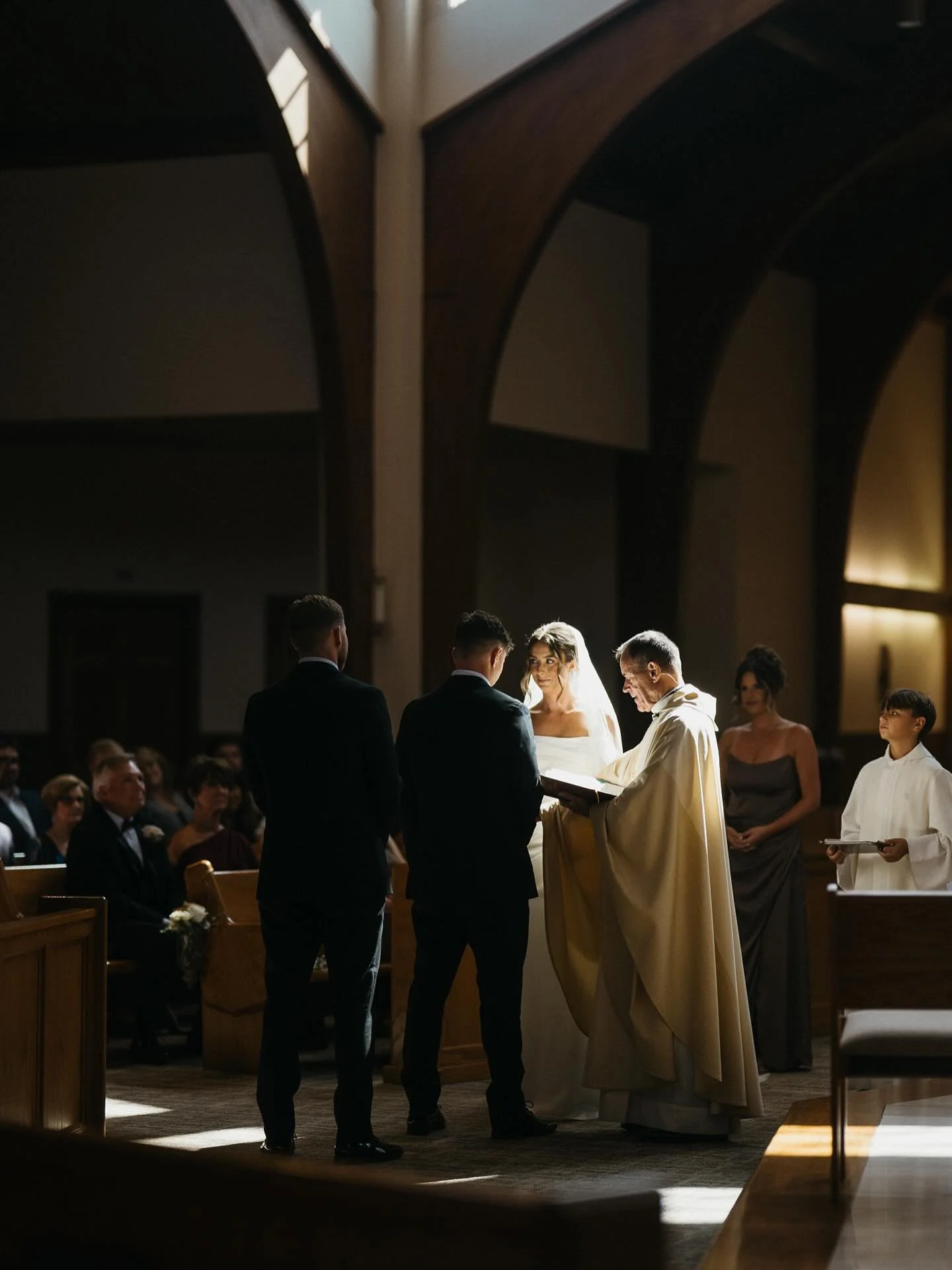 One glorious frame from Amanda and Jack&rsquo;s wedding day. Many more to come. 🤍