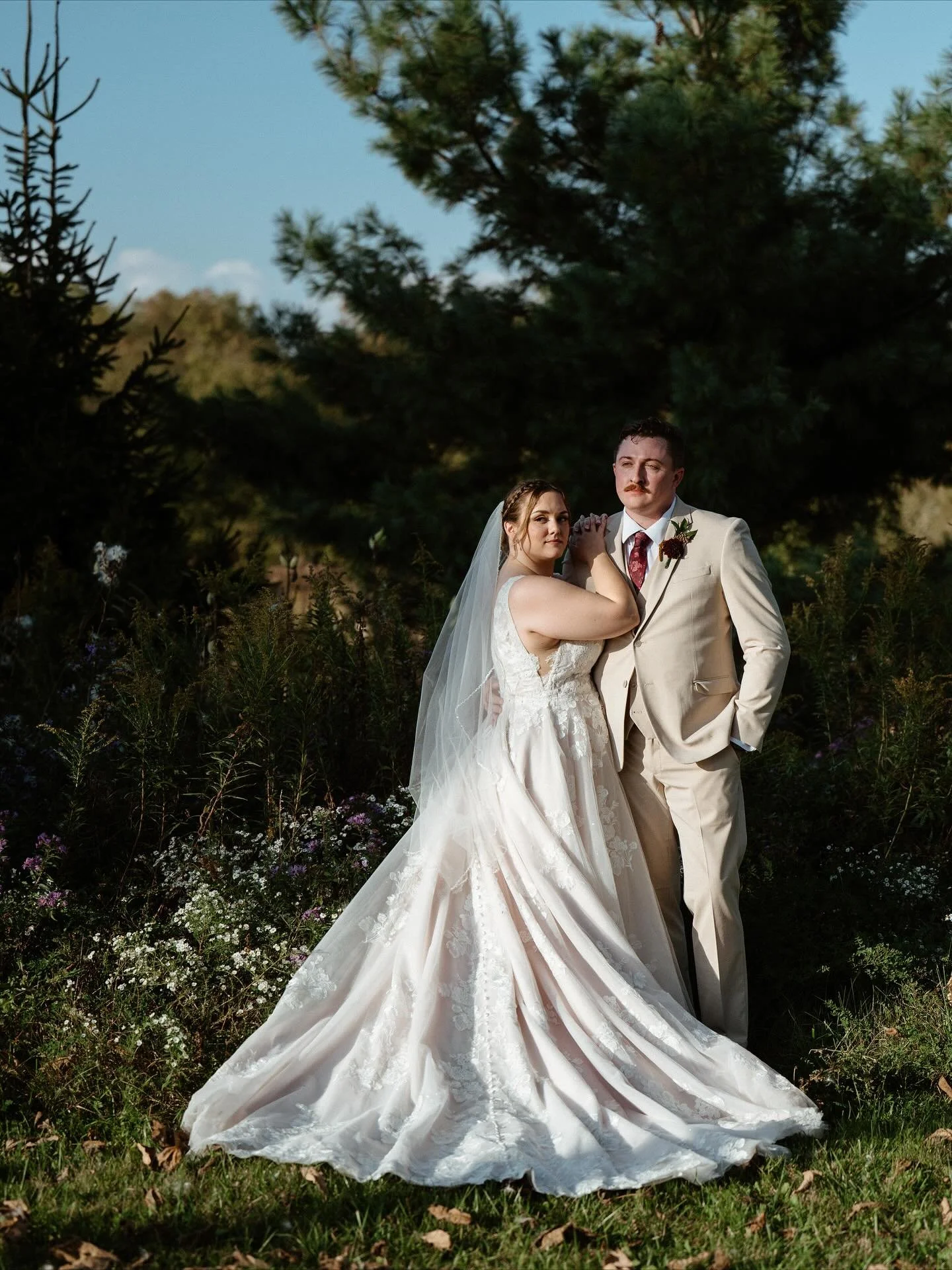 Ashley + Kieran | there is something so special about private vows. It is a level of presence and quiet that is so hard to achieve on a wedding day. Pure gorgeousness. Catering: @taprootcatering Beauty: @manechic.us Video: @perreaultfilmco Dress: @ra