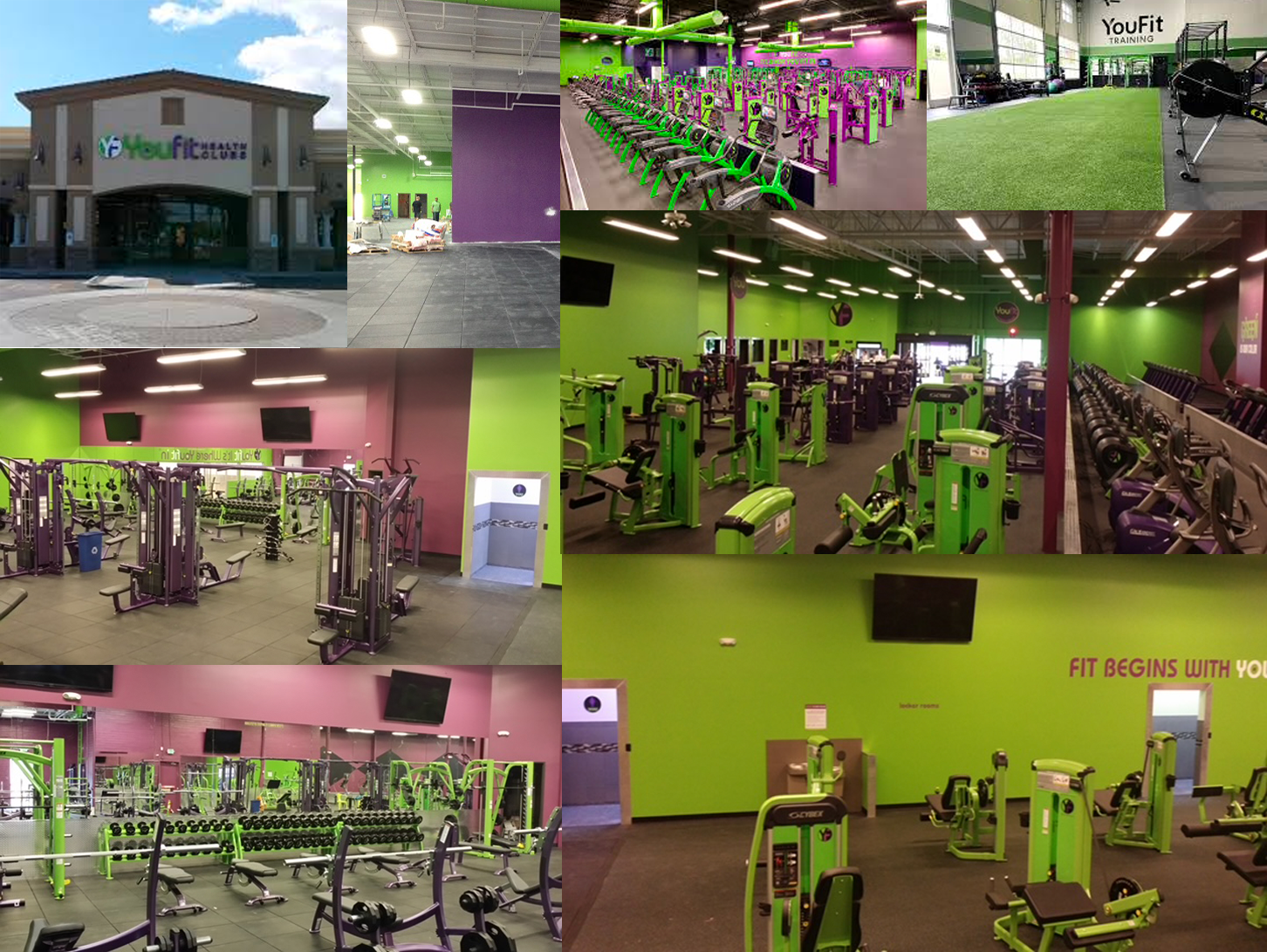 YouFit Healthclubs - 160 completed projects