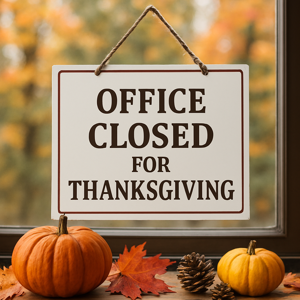 Presbytery Office Closed