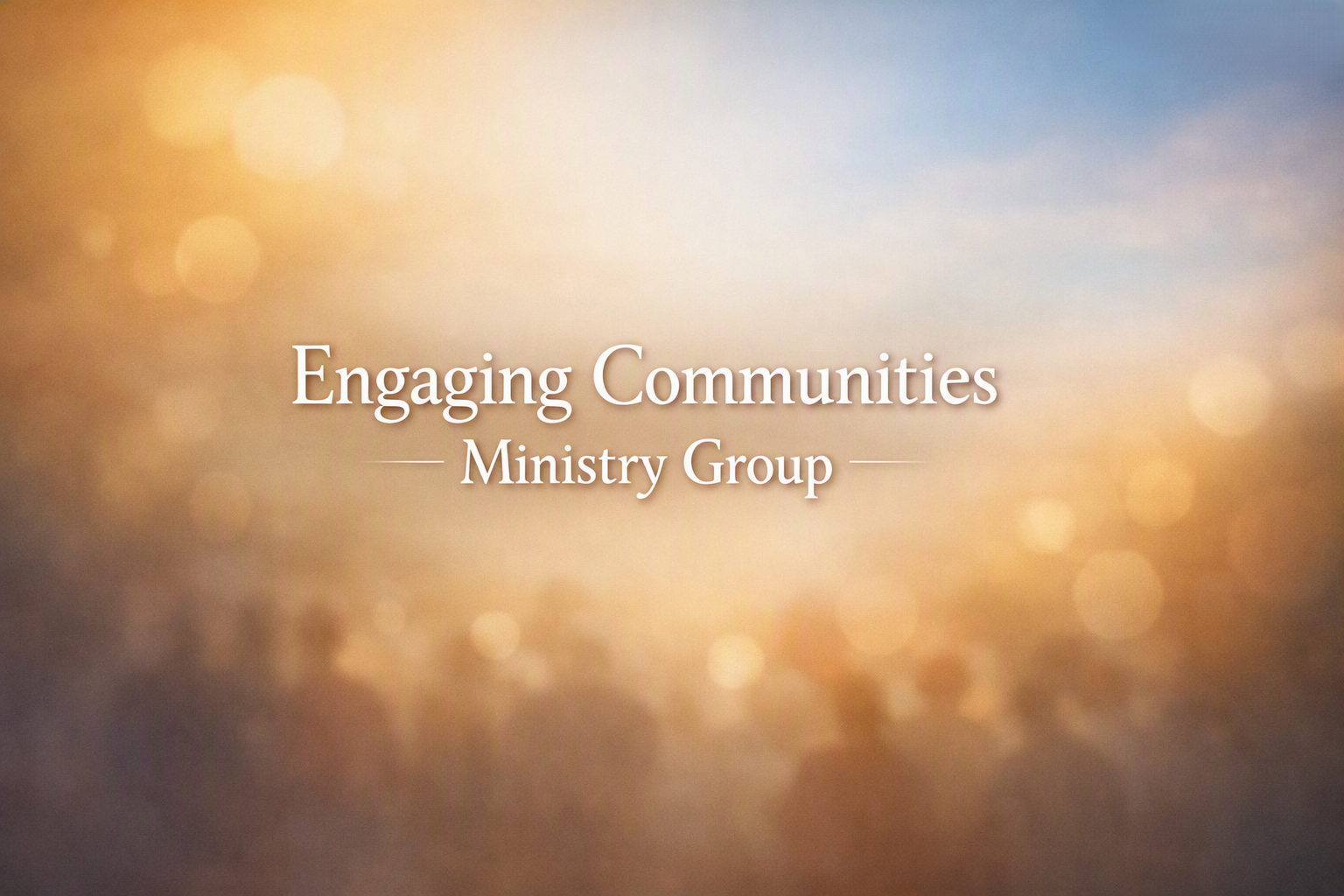 Engaging Communities Ministry Group