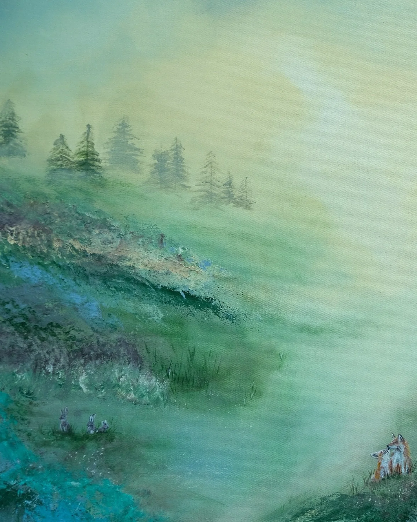 &ldquo;held by the earth&rdquo;

acrylics on gallery canvas

thank you Karenna 🧚🏼 

#dreamscape #stratfordartinthepark #artist #paintingsofinstagram #localartist #fantasyart #semiabstract