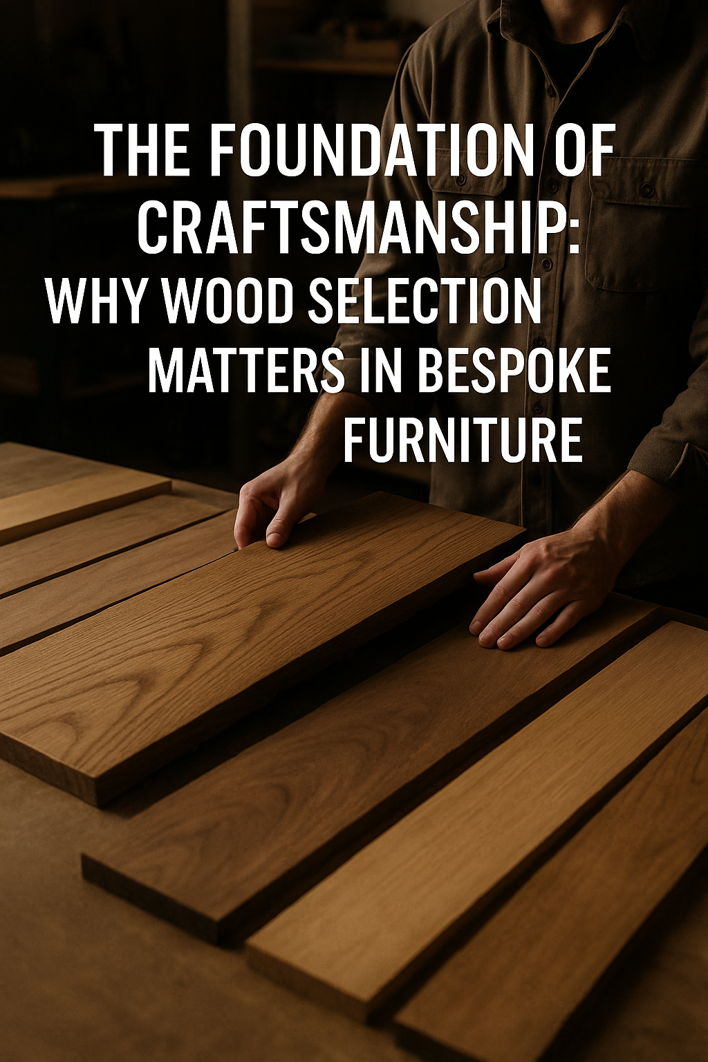 Rooted in Quality: The Art of Wood Selection in Bespoke Furniture