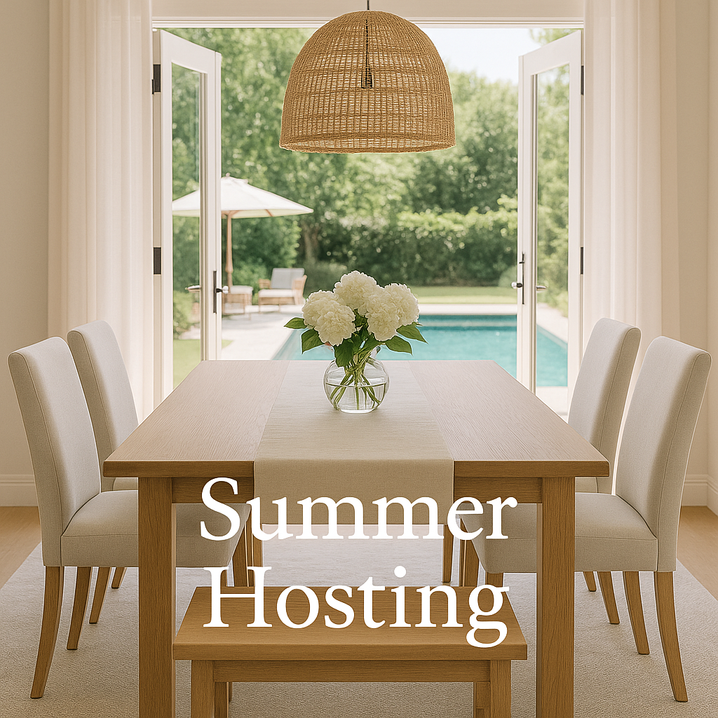 Summer Hosting Starts Here: Designing the Perfect Dining Space