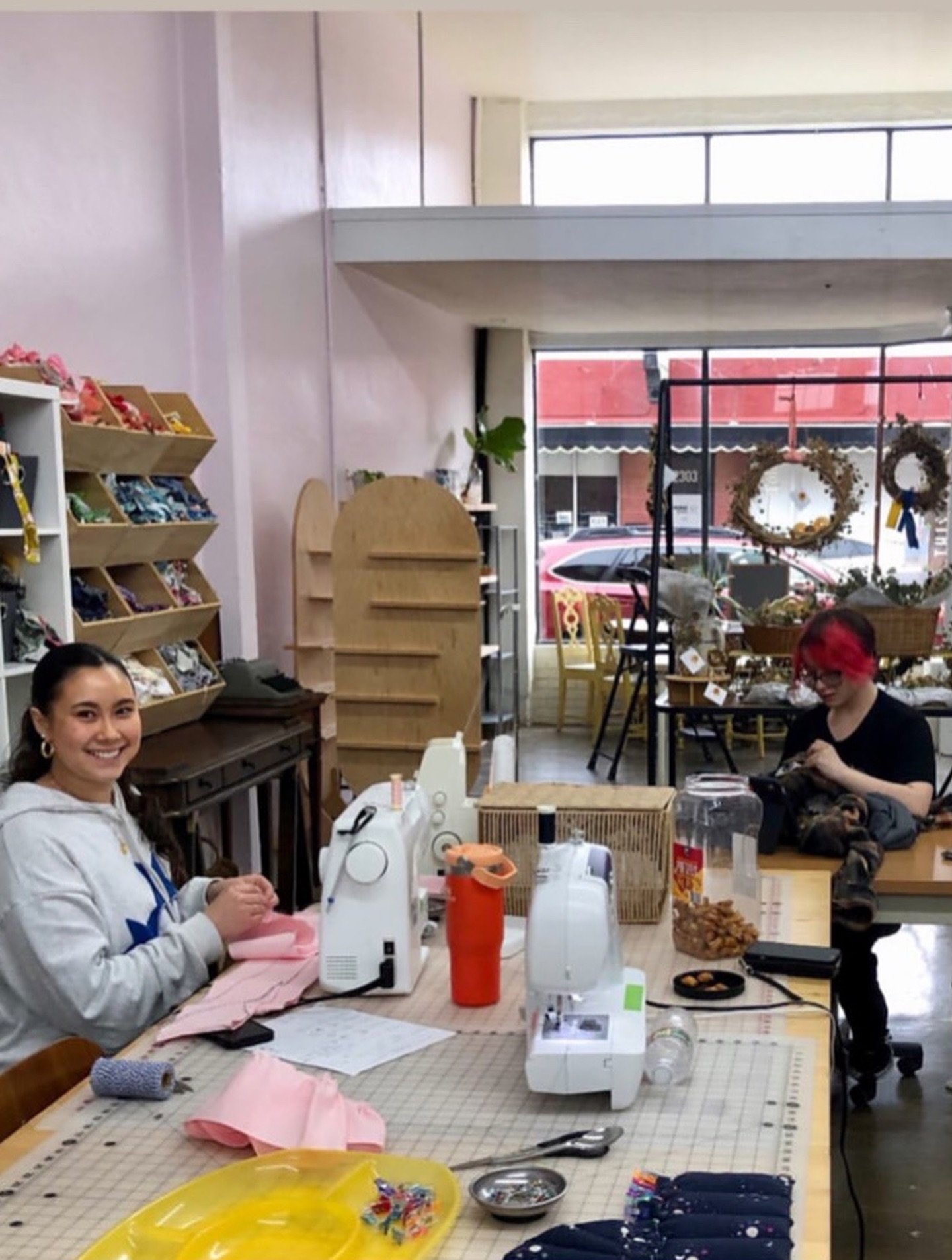Sewing Studio is (almost) every Saturday 1-5pm. Come sew with Mary&rsquo;s assistance whether you&rsquo;re a newbie or an experienced sewist! 

Saturday Studio is open sewing hours for our friends who would like help, company or dedicated time to wor