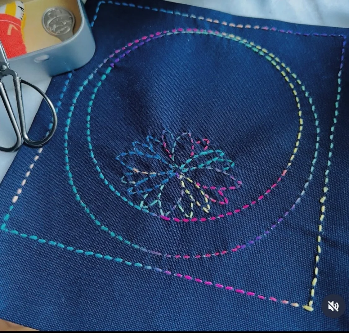 This is one of our most popular classes, for good reason! Elizabeth Martin, of Tiny Art Garage, will give you an introduction to Sashiko stitching, and help you learn how to create your own Sashiko projects. You&rsquo;ll notice the difference between