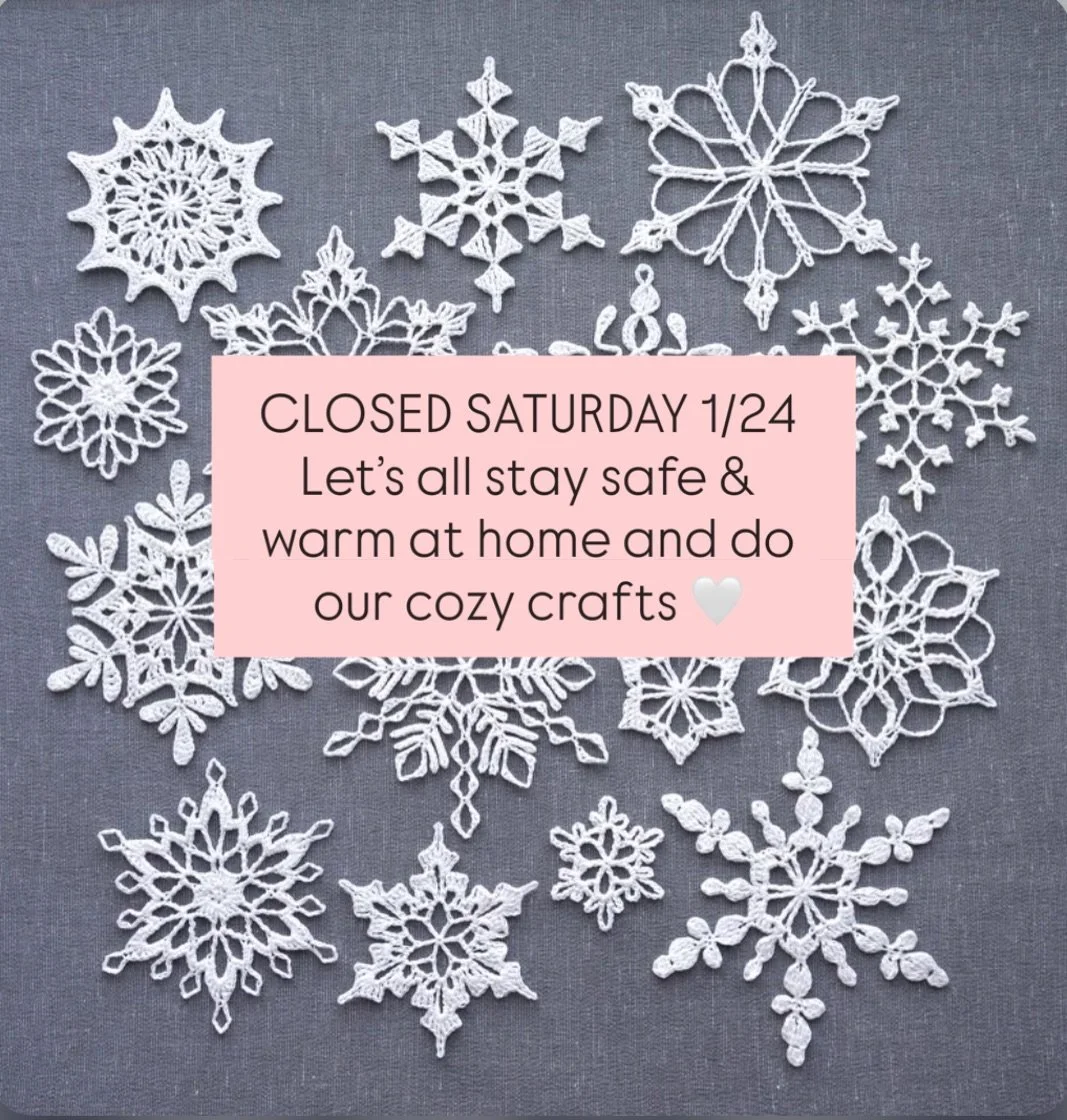 Crochet Snowflake Pattern by @jessicawifall on Etsy