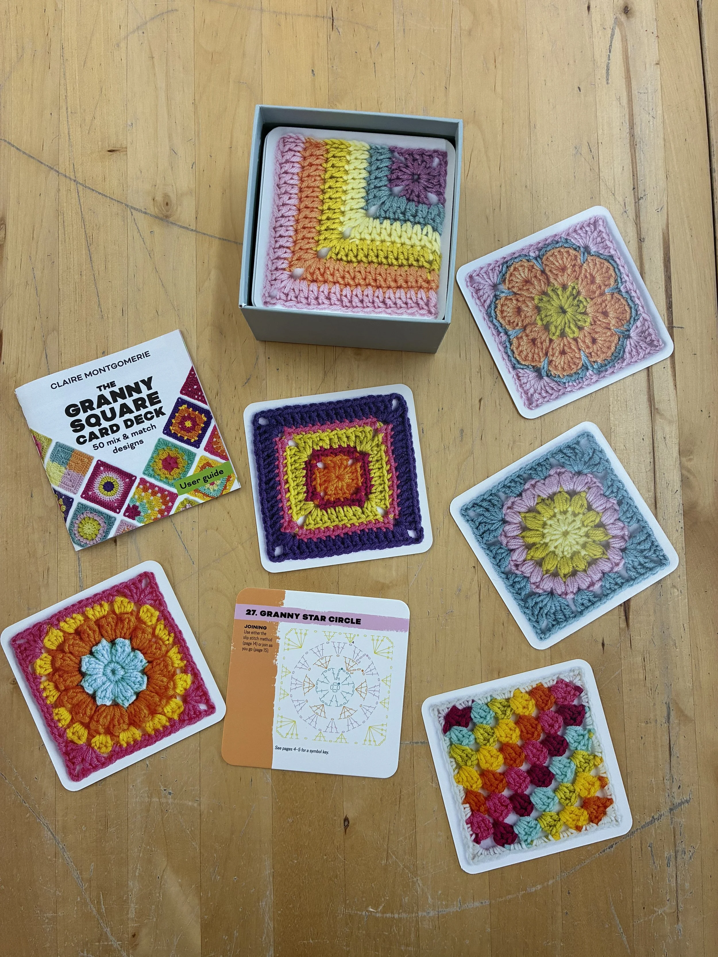 Granny Square Card Deck