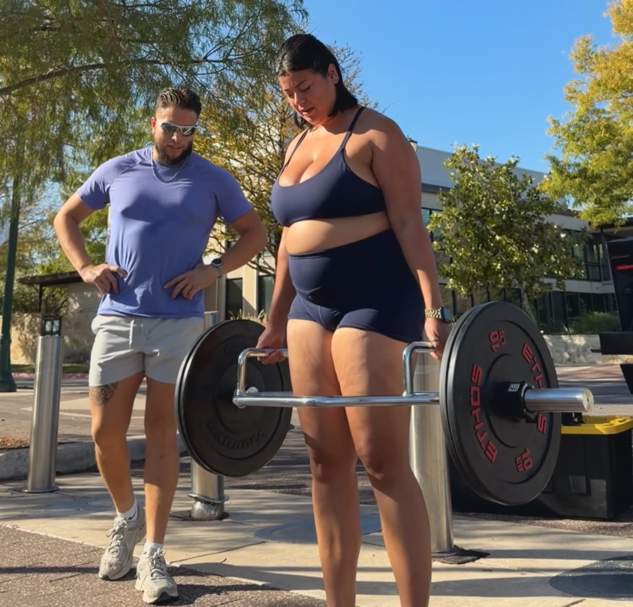 Female client weight loss progress with Orofit Mobile Personal Training in Austin Texas.