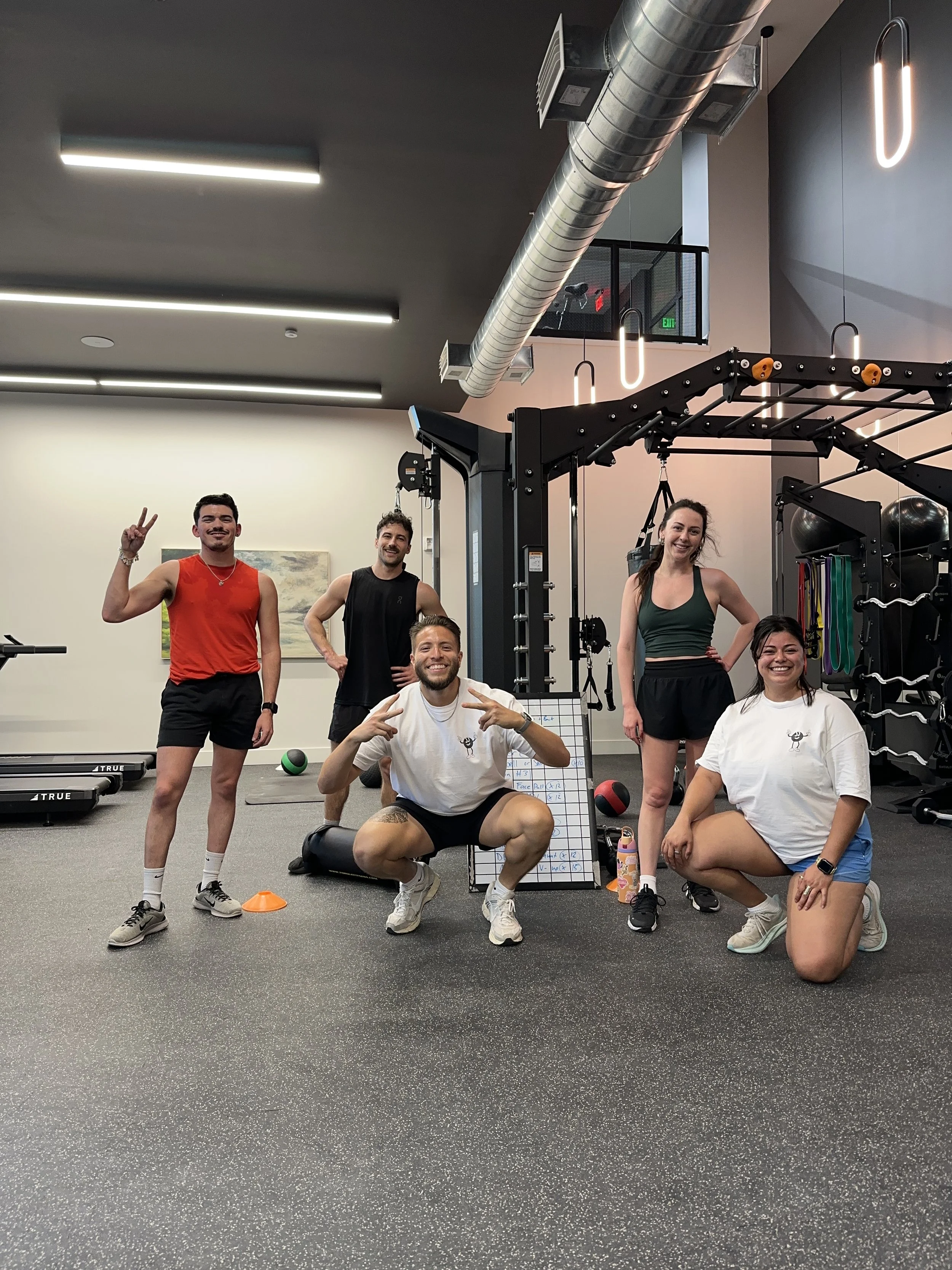 Group fitness class with Orofit Mobile Training in downtown Austin Texas