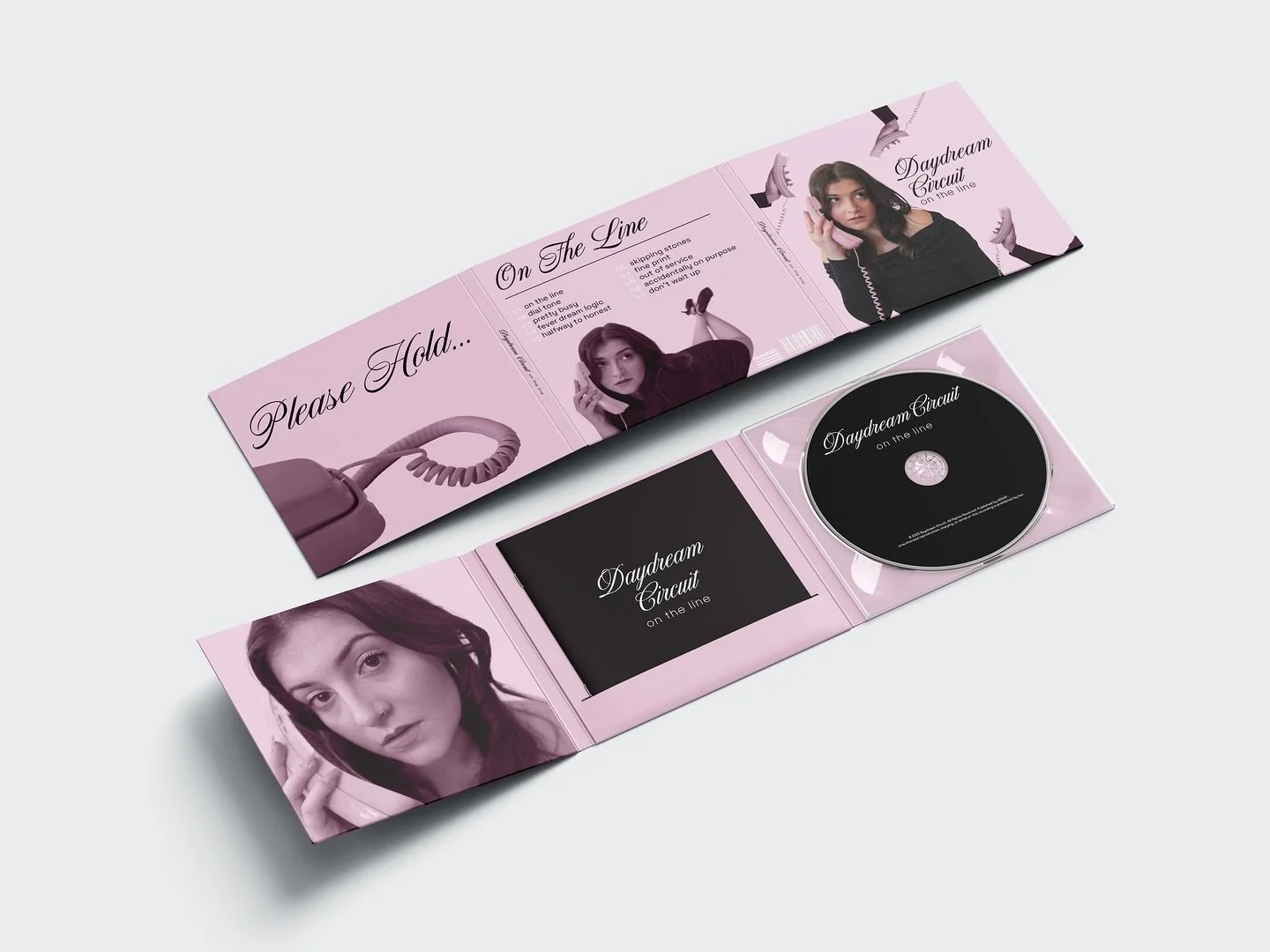 After my photo shoot for my package design class I&rsquo;m happy to share my CD design! I created a 6 panel digipack with a booklet. It was fun to experiment in Photoshop and bring my ideas to life!