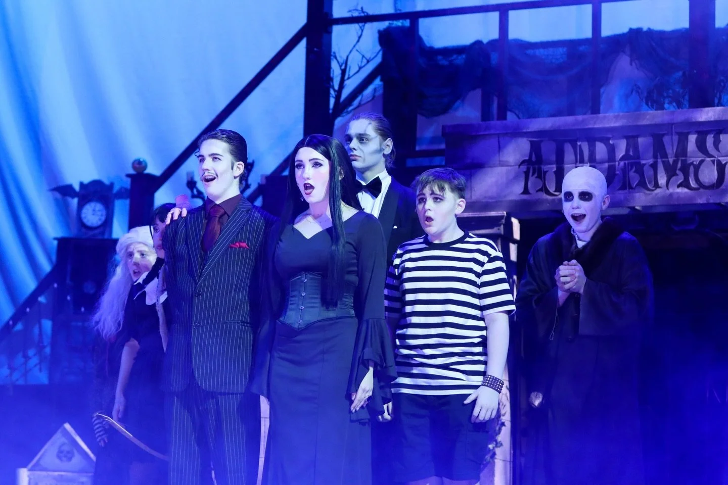 Had an absolute blast photographing The Addams Family performed by @plymouthnorthplayers 🖤 The cast, costumes, and energy were incredible, such a fun show to capture! 

Tonight is your LAST chance to see it!
The final performance is at 7:00 PM, so g