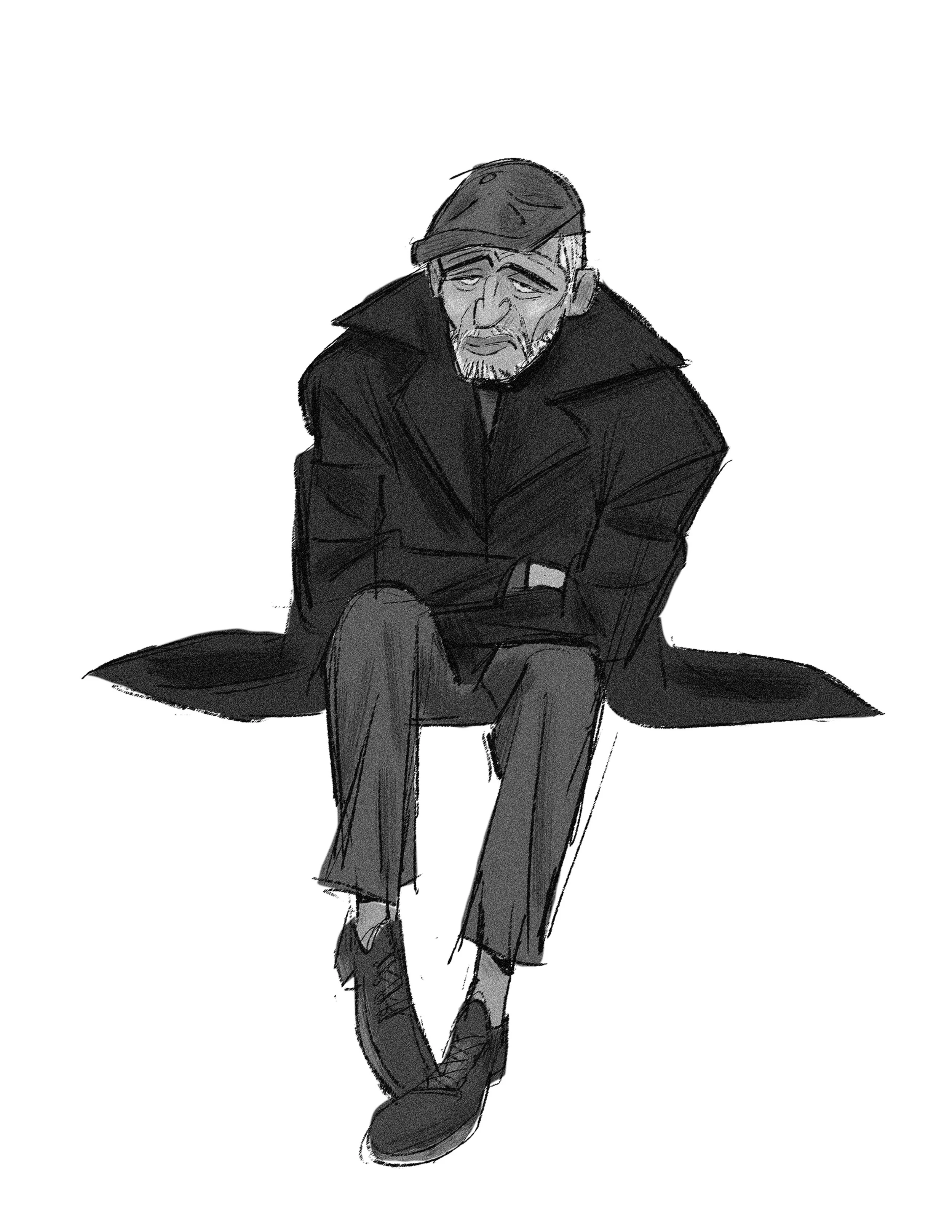 Feature animation character concepts exploring shape, personality, and appeal.