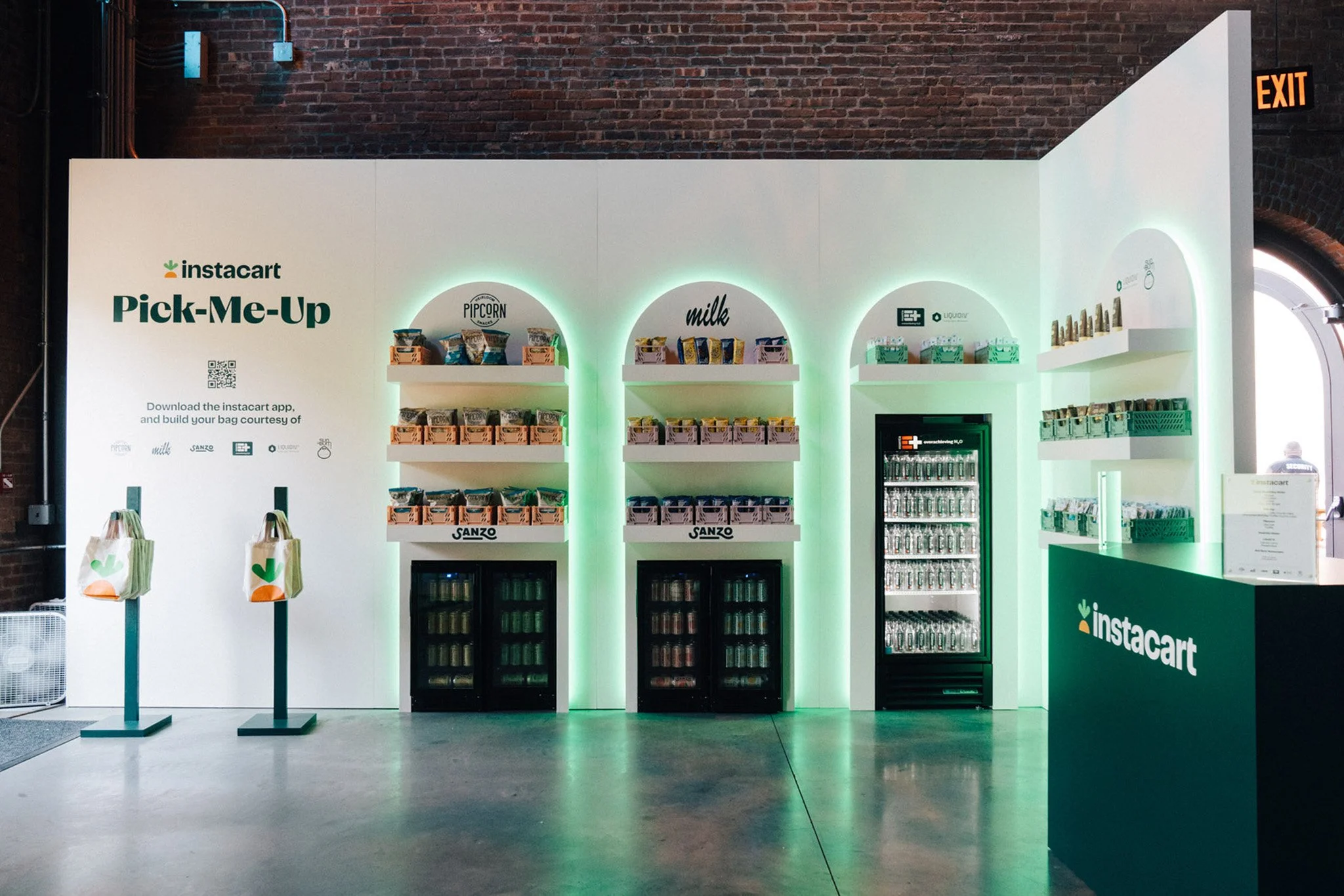 Instacart Pick-Me-Up Pop-Up
