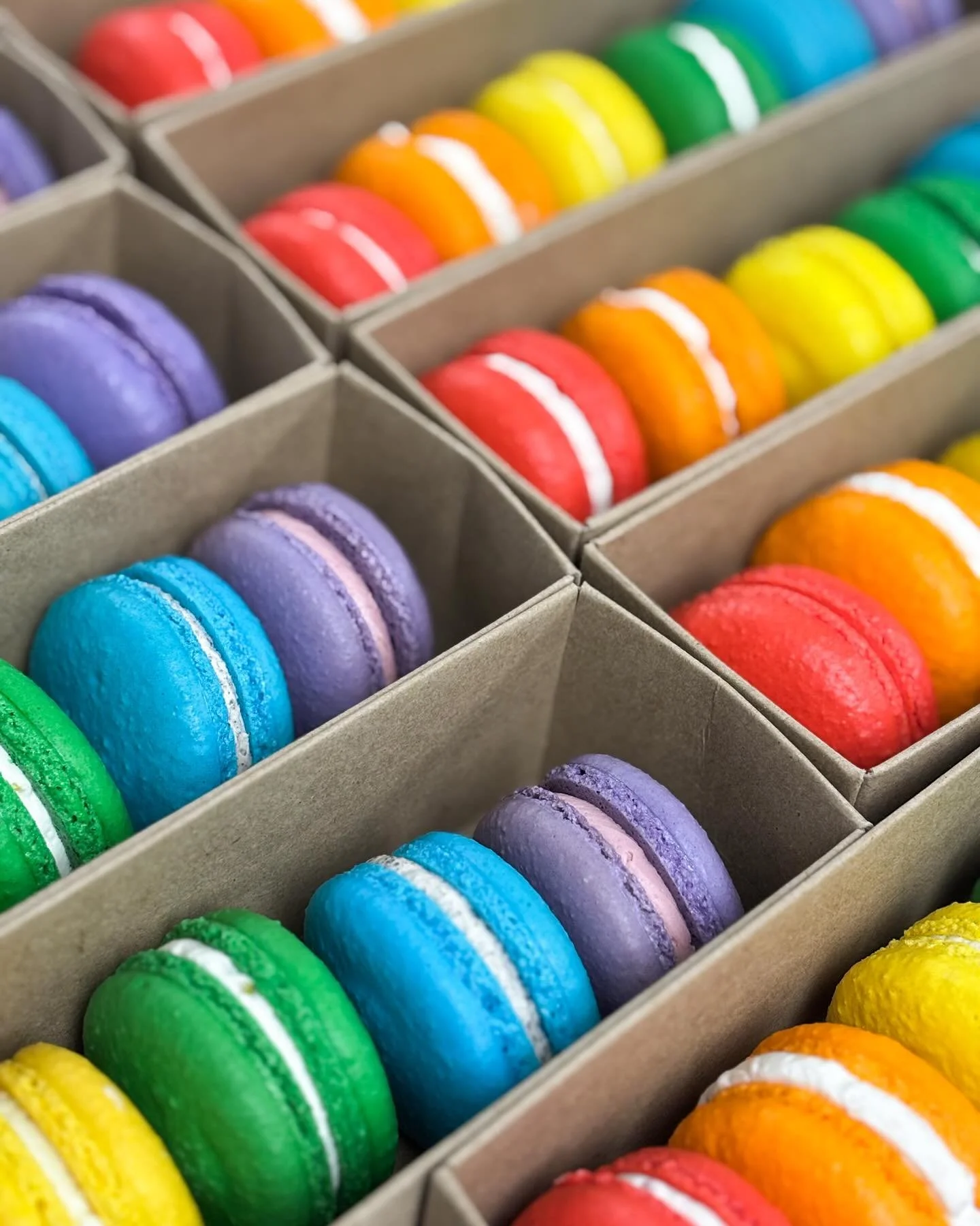 We are open today from 9-4pm! Pride Mac pacs are available too
❤️Strawberry 
🧡Coconut Caramel
💛Elderflower lemon
💚Lime
💙Cookies &amp; Cream
💜Blueberry