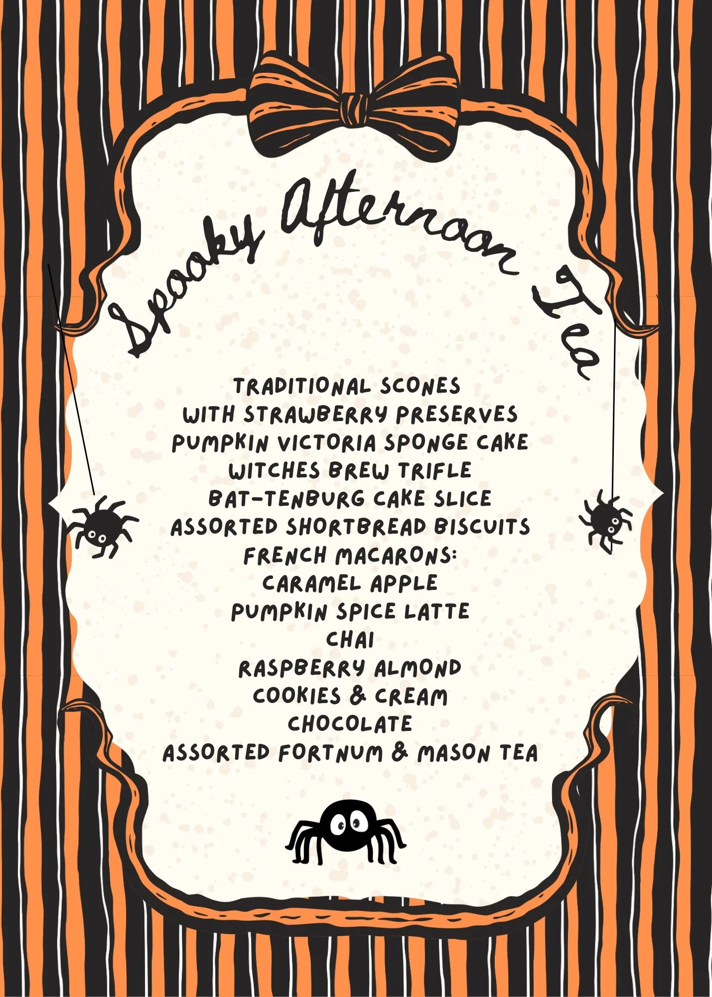 Spooky Afternoon Tea Box - Saturday, October 24th Pick-Up
