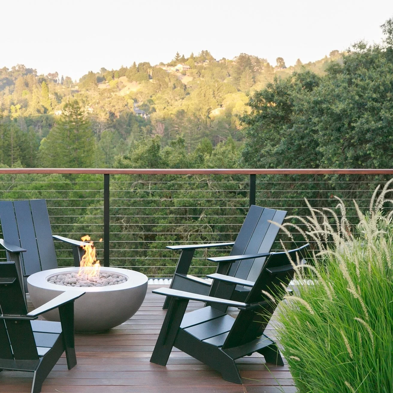 Autumn light, a little heat, and a view to design for 🍂

#landscapedesigner #landscapedesign #outdoorliving #bayarea #bayareahomes #firefeature #deckdesign #deck #envisionoutdoorliving #californiaviews #californialiving